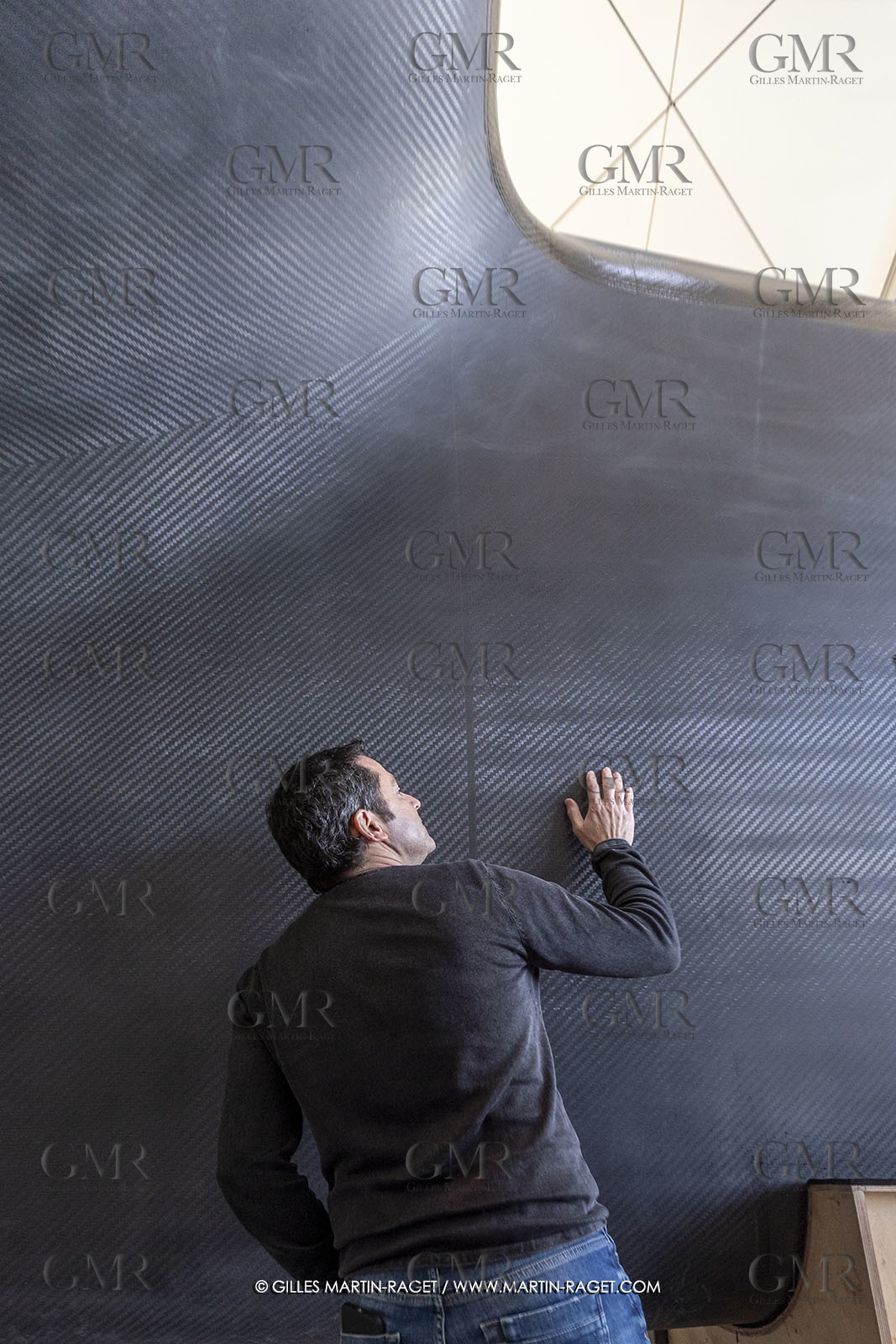 15 02 2022, La Grande Motte (FRA), Gunboat 80  1 hulls delivery