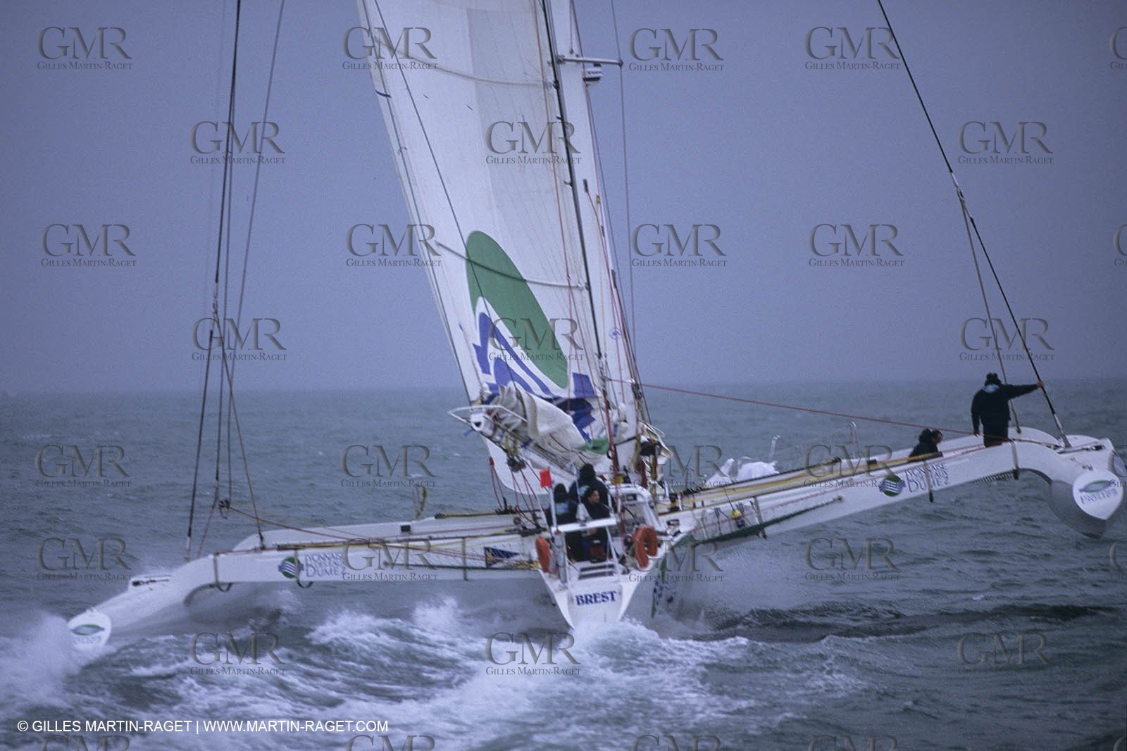 Sailing, Offshore Racing, Jules Verne Trophy, Lyonnaise des Eaux-Dumez