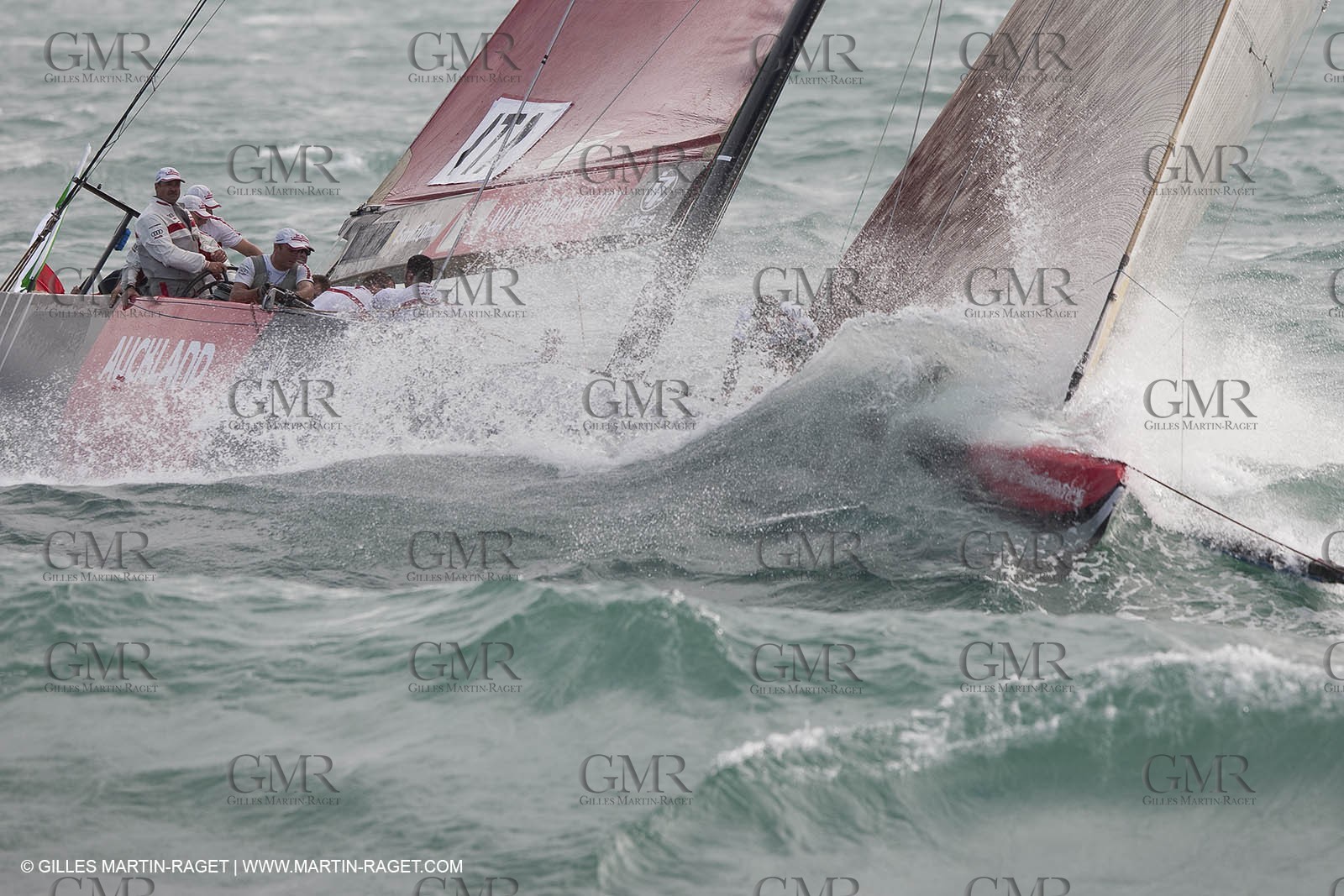 05 02 2009 - Auckland (NZL) -  Louis Vuitton Pacific Series -  Racing Day 4 - Round Robin 2