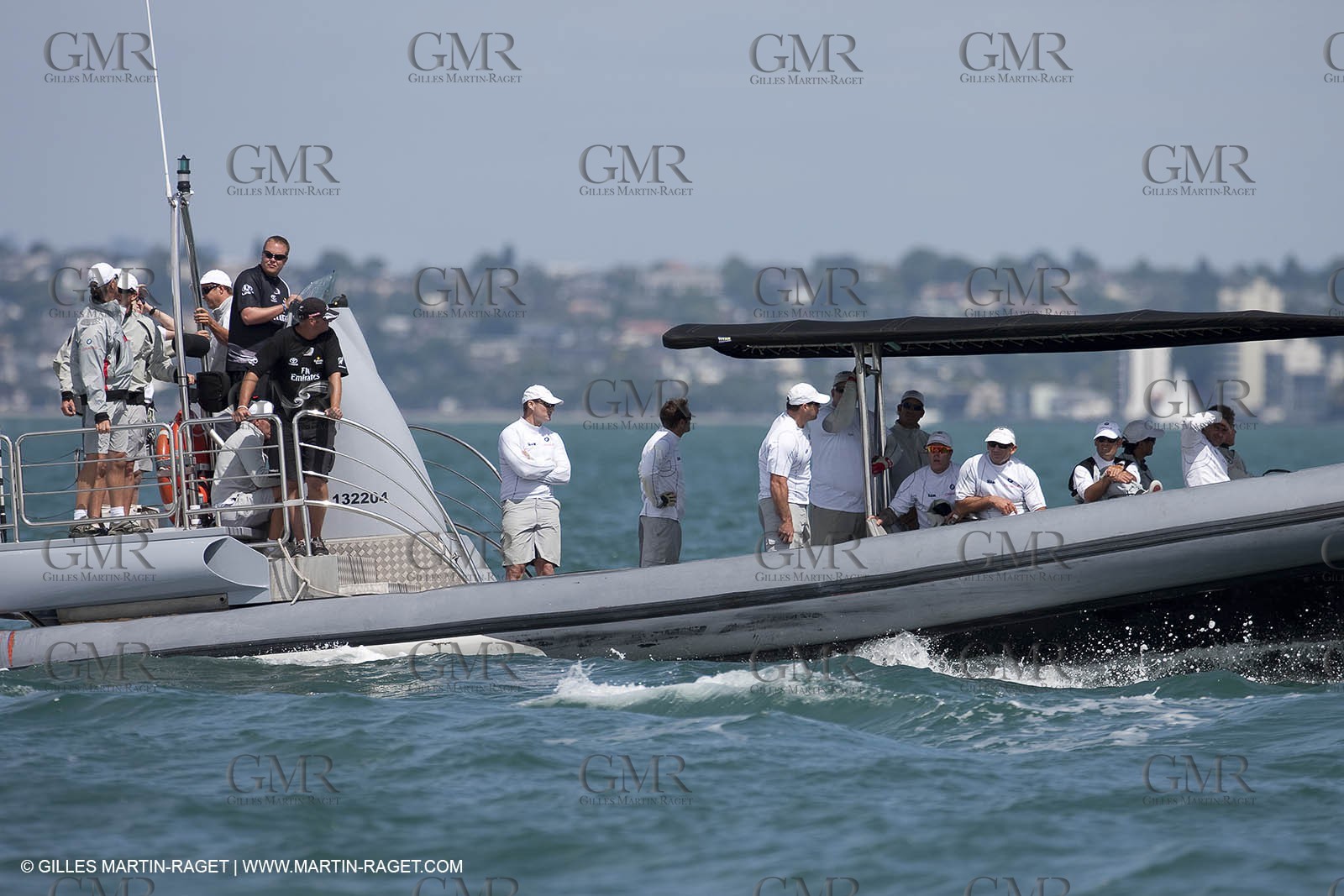 01 02 2009 - Auckland (NZL) -  Louis Vuitton Pacific Series -  Racing Day 3 - Round Robin 1
