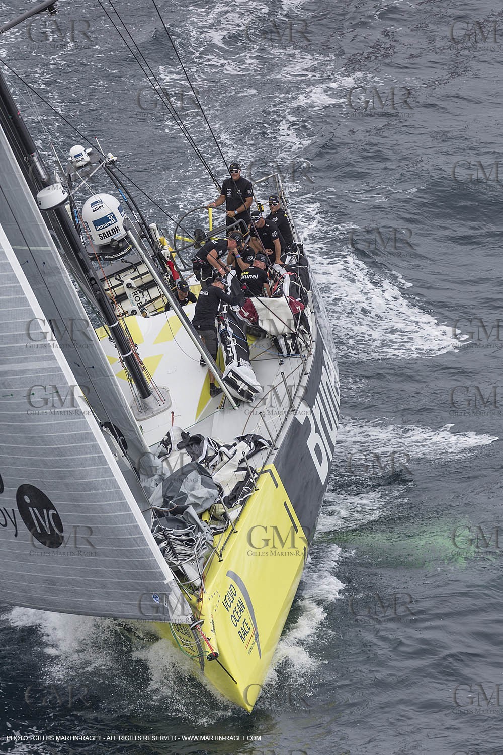 11 10 2014, Alicante (ESP), Volvo Ocean Race 2014-15, Team Alvimedica