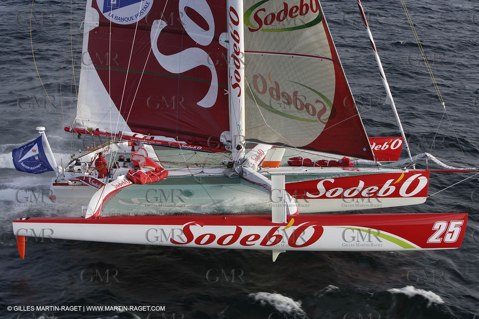 11 10 2008  -Lorient (FRA)  -  Multis Orma - Sodebo (Thomas Coville) - Route du Rhum 2006 training