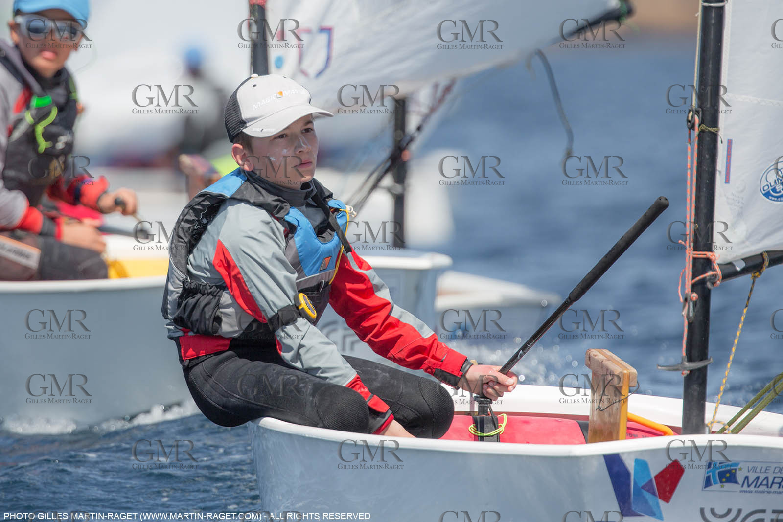 14 04 2016, Marseille (FRA,13), SNIM Dériveurs, Coupe Internationale de Printemps Optimist, Day 4