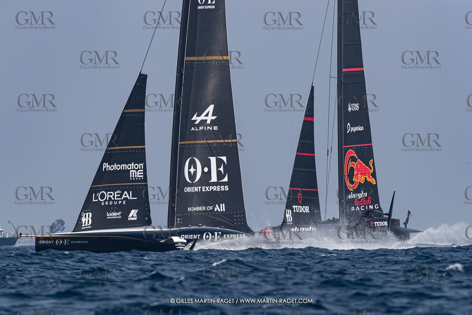 22 08 2024, Barcelona (ESP), Louis Vuitton 37th America's Cup, Louis Vuitton Preliminary Regatta, Race Day 1