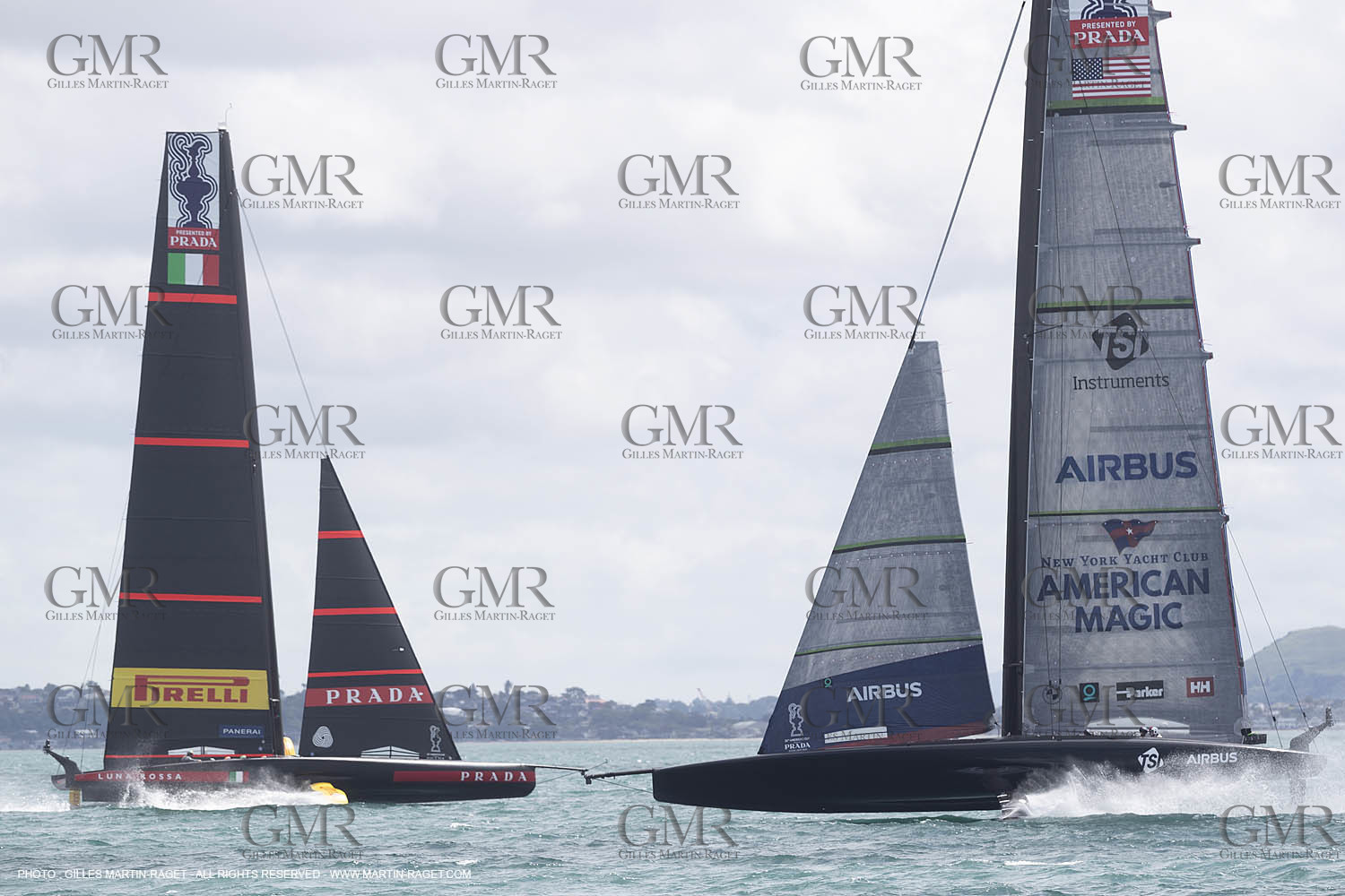 08 12 2020 - Auckland (NZL) - 36th America's Cup - Practice Sessions - Day 1