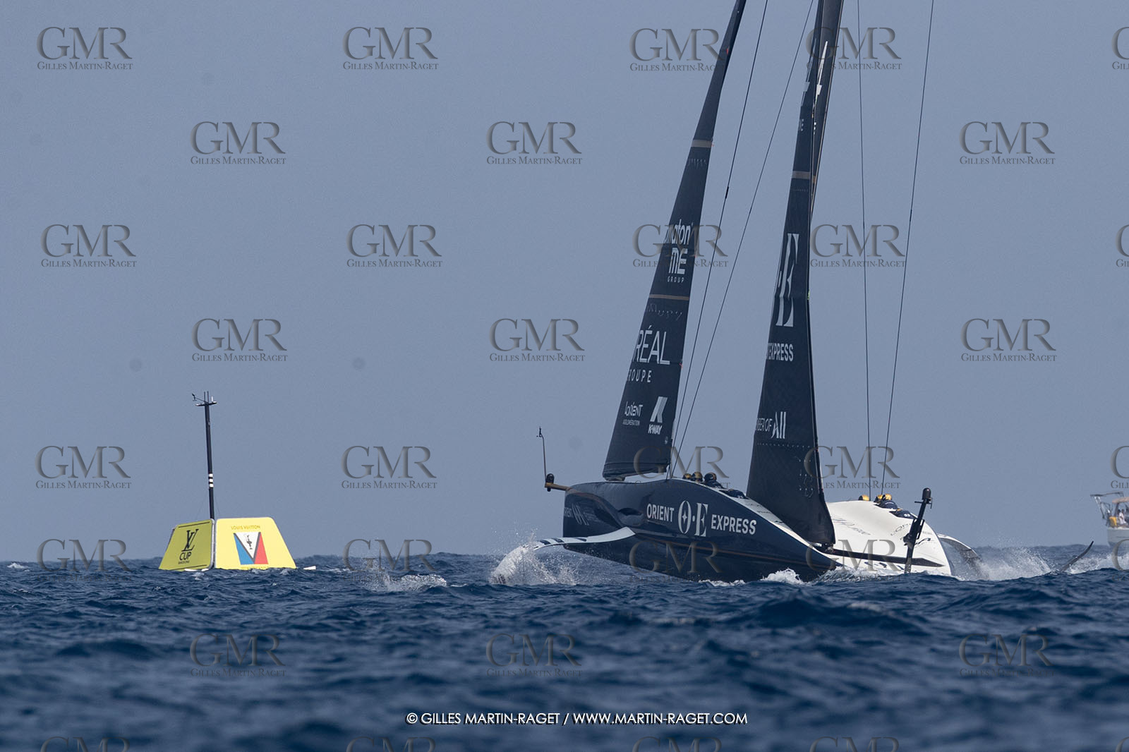 22 08 2024, Barcelona (ESP), Louis Vuitton 37th America's Cup, Louis Vuitton Preliminary Regatta, Race Day 1