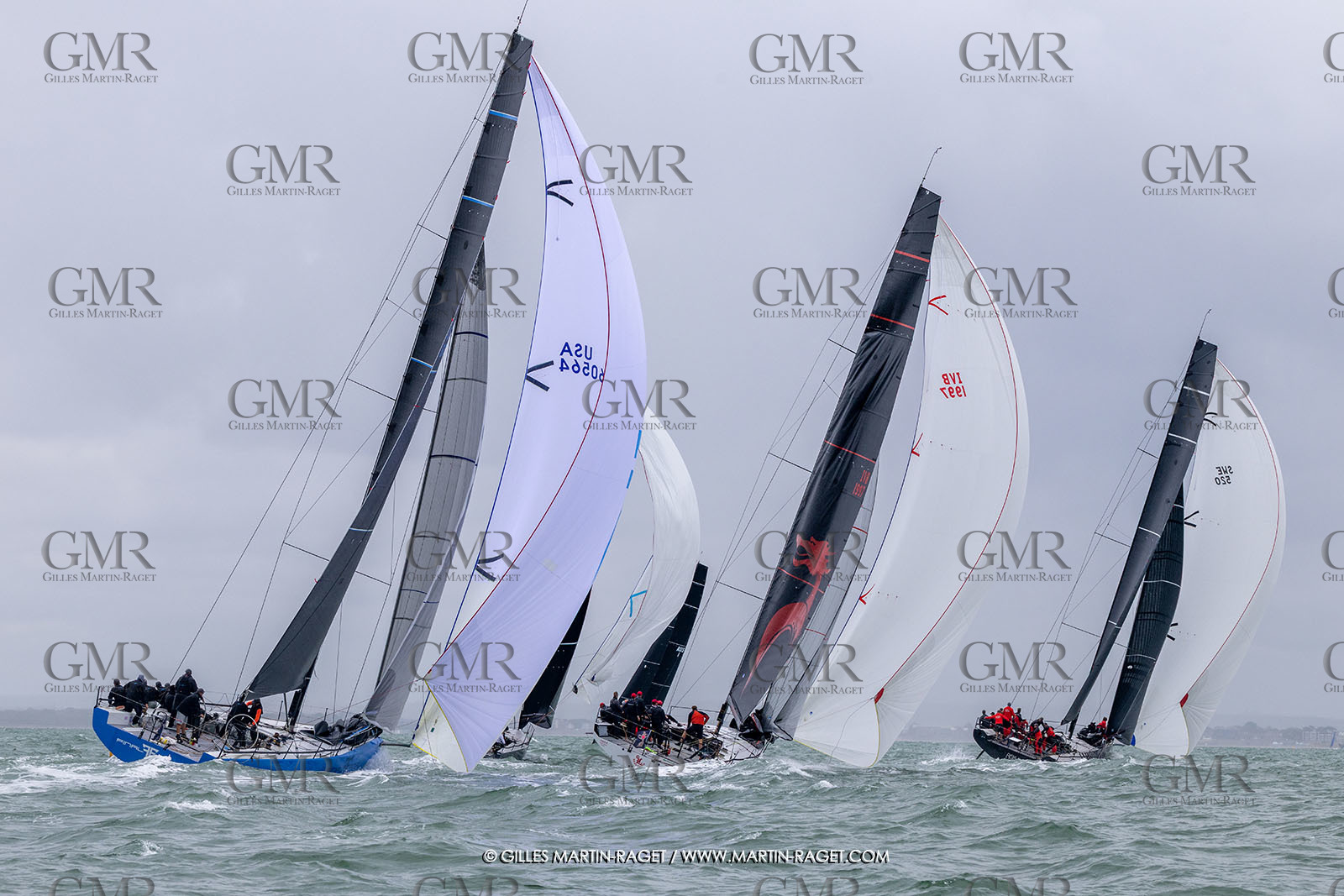22 07 2025, Cowes (UK, IOW), Admiral's Cup 2025, Inshore Races 1 & 2,