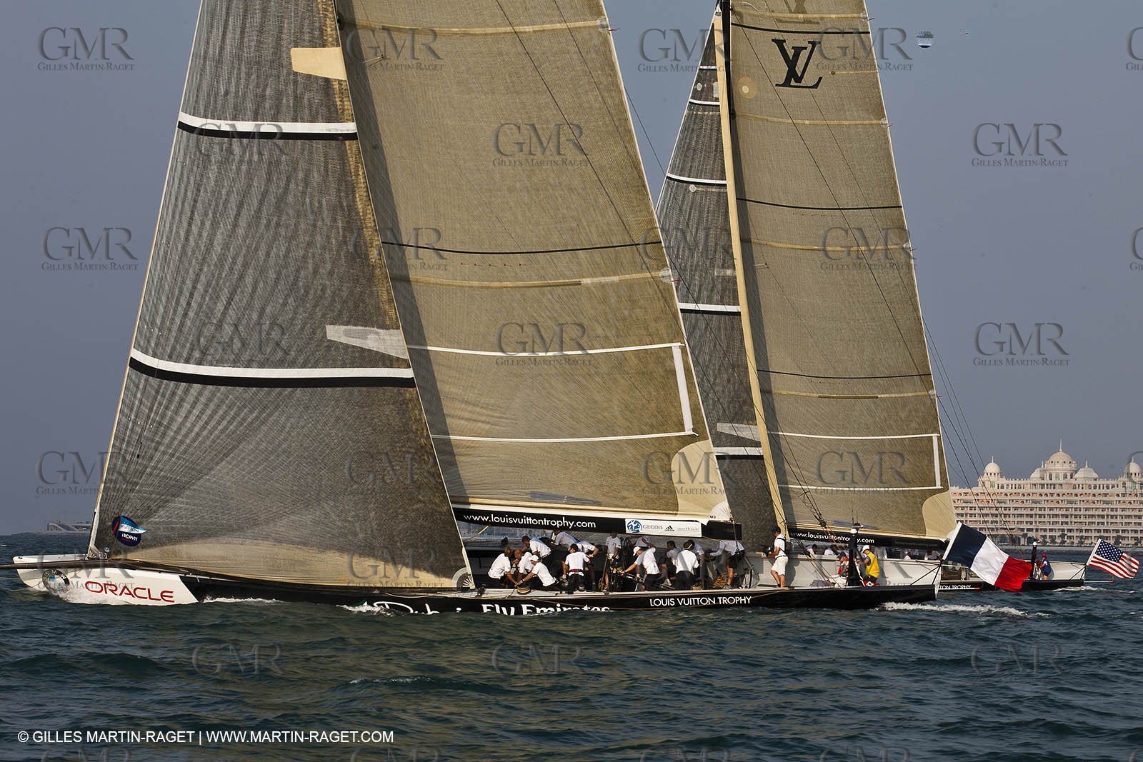 14 11 2010 - Dubai (UAE) - Dubai Louis Vuitton Trophy -  BMW ORACLE Racing - Training - Race Day 1