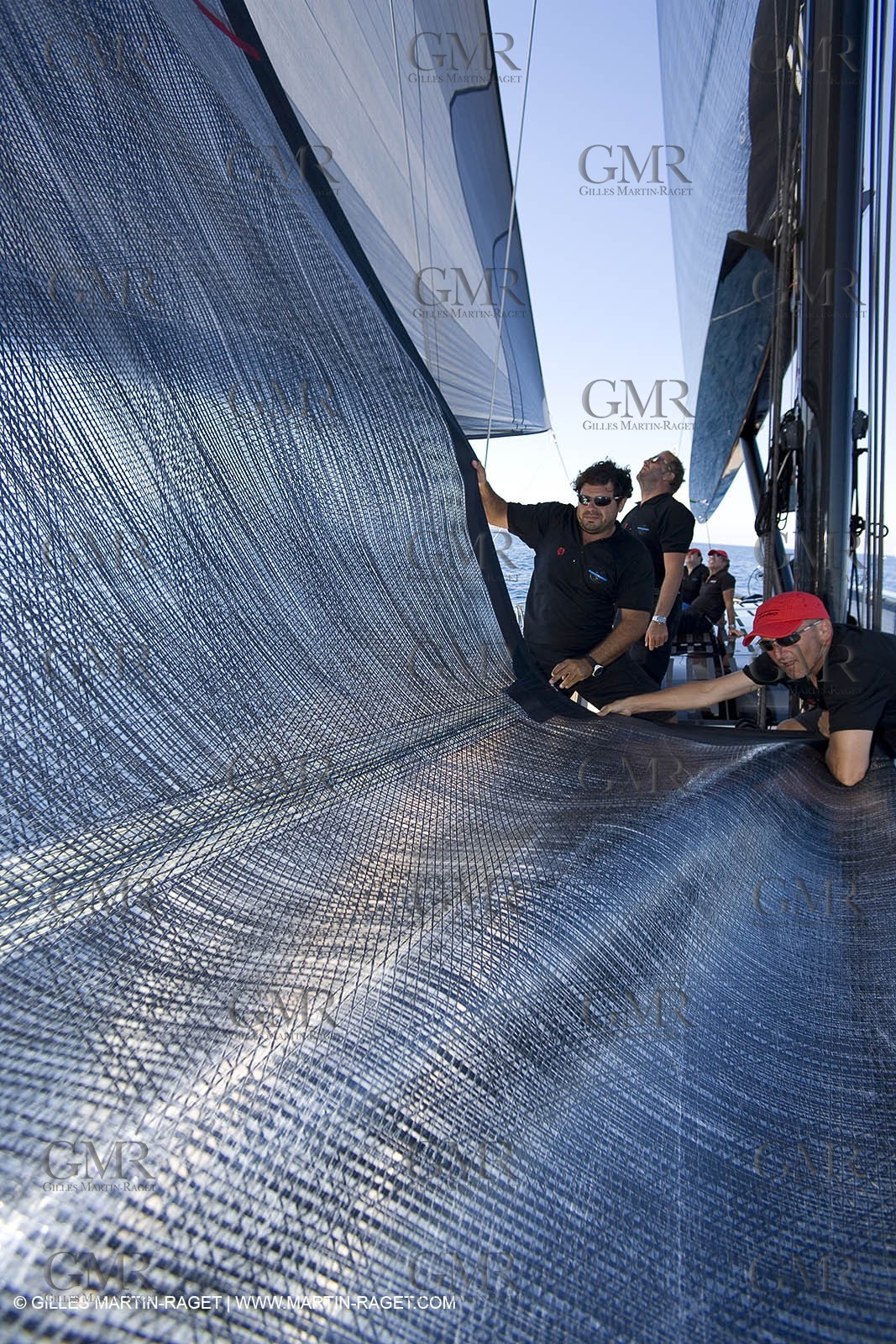 03 09 06 - Porto Cervo (Sardinia) - Maxi World Cup 2006 - Onboard Wally 90 Tango