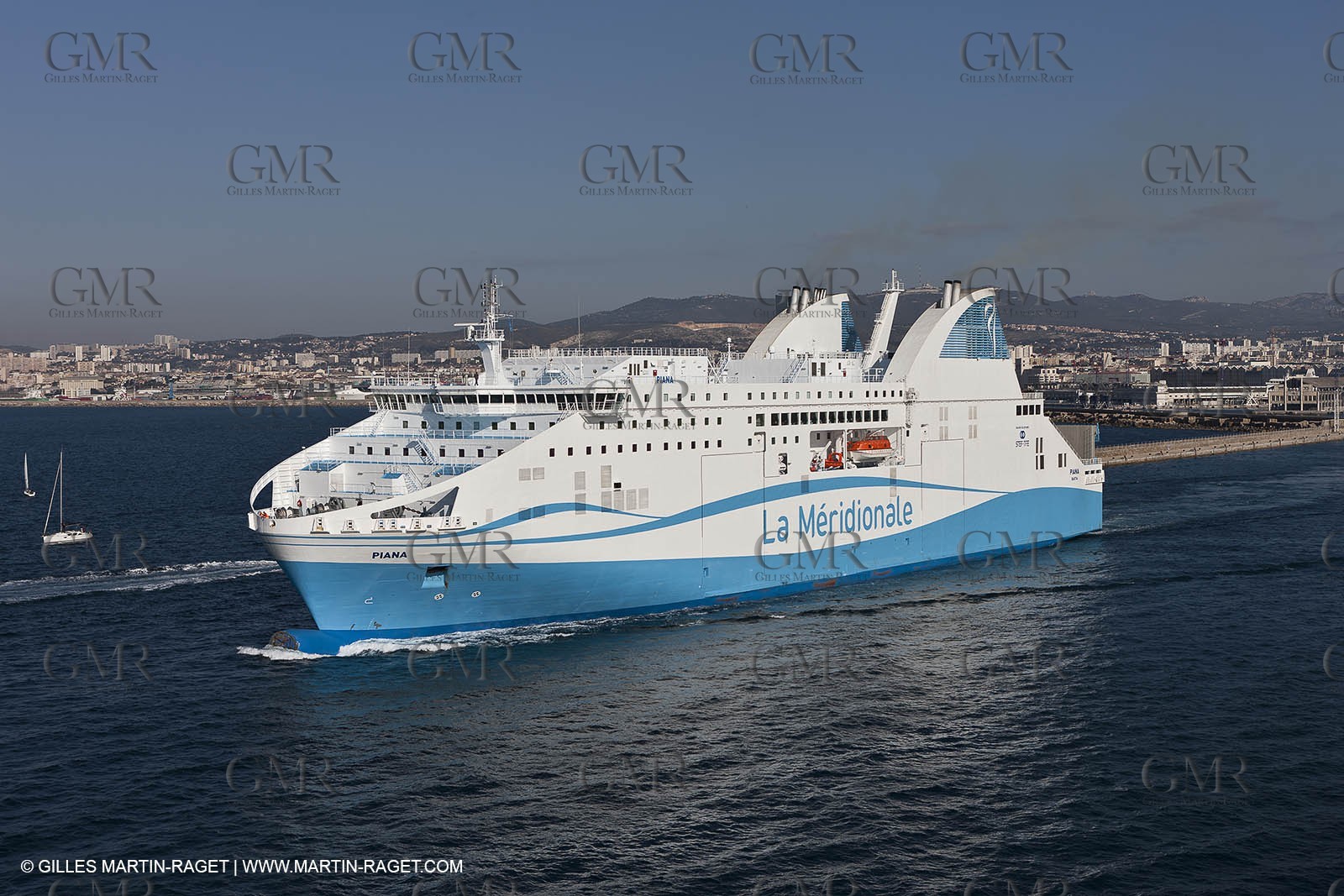 14 01 2012 - Marseille (FRA,13) - La Meridionale shipping company - the Piana off Marseille and the Calanques