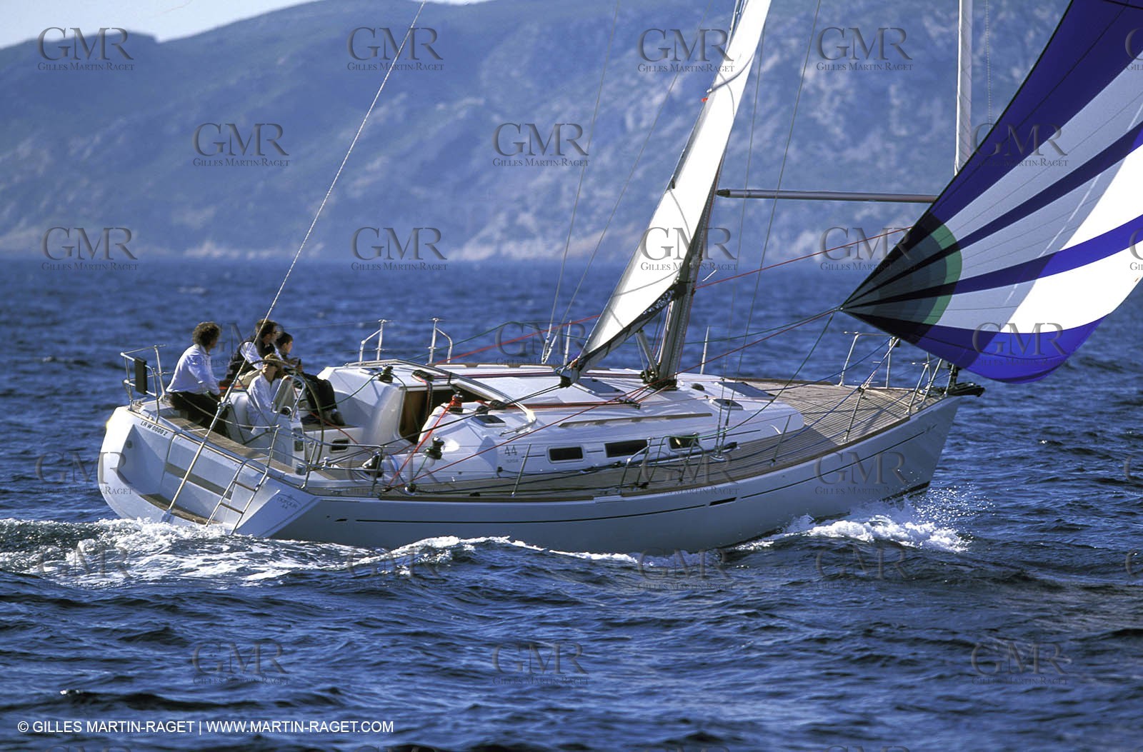 Monocoque de croisiere sous voile