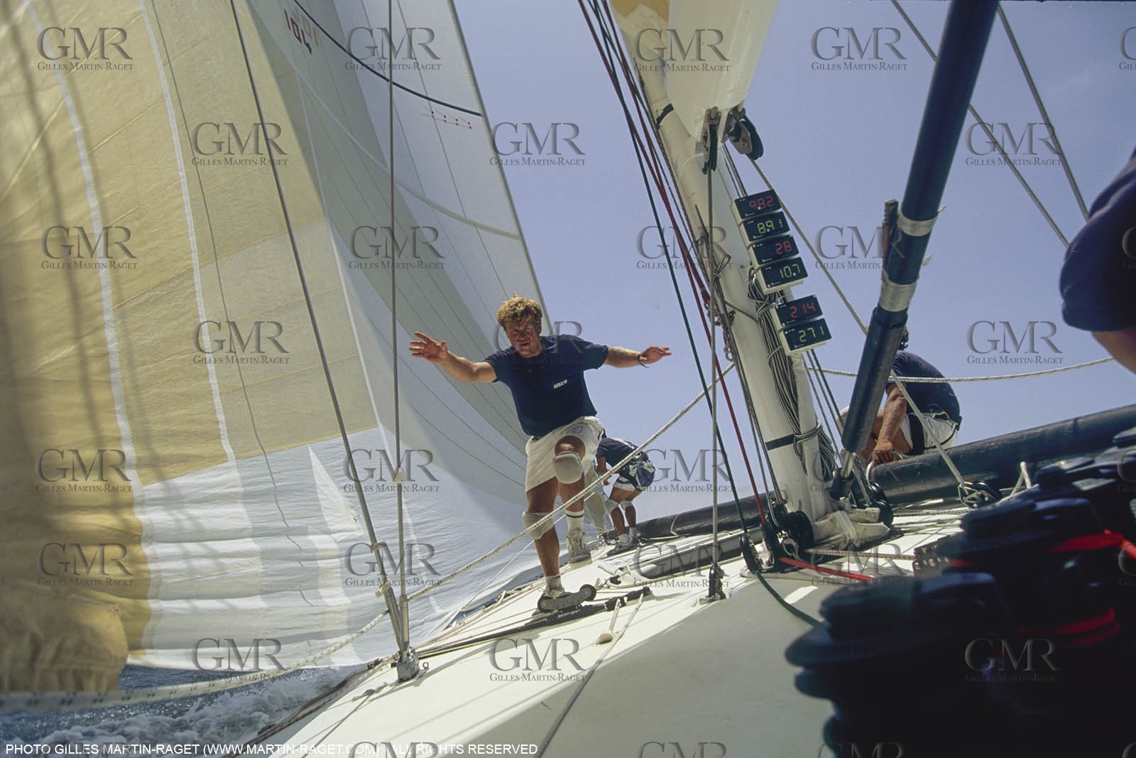 Sailing, Yacht Racing, America's Cup XXVIII, San Diego (USA,CA), 1992, Le Défi Français
