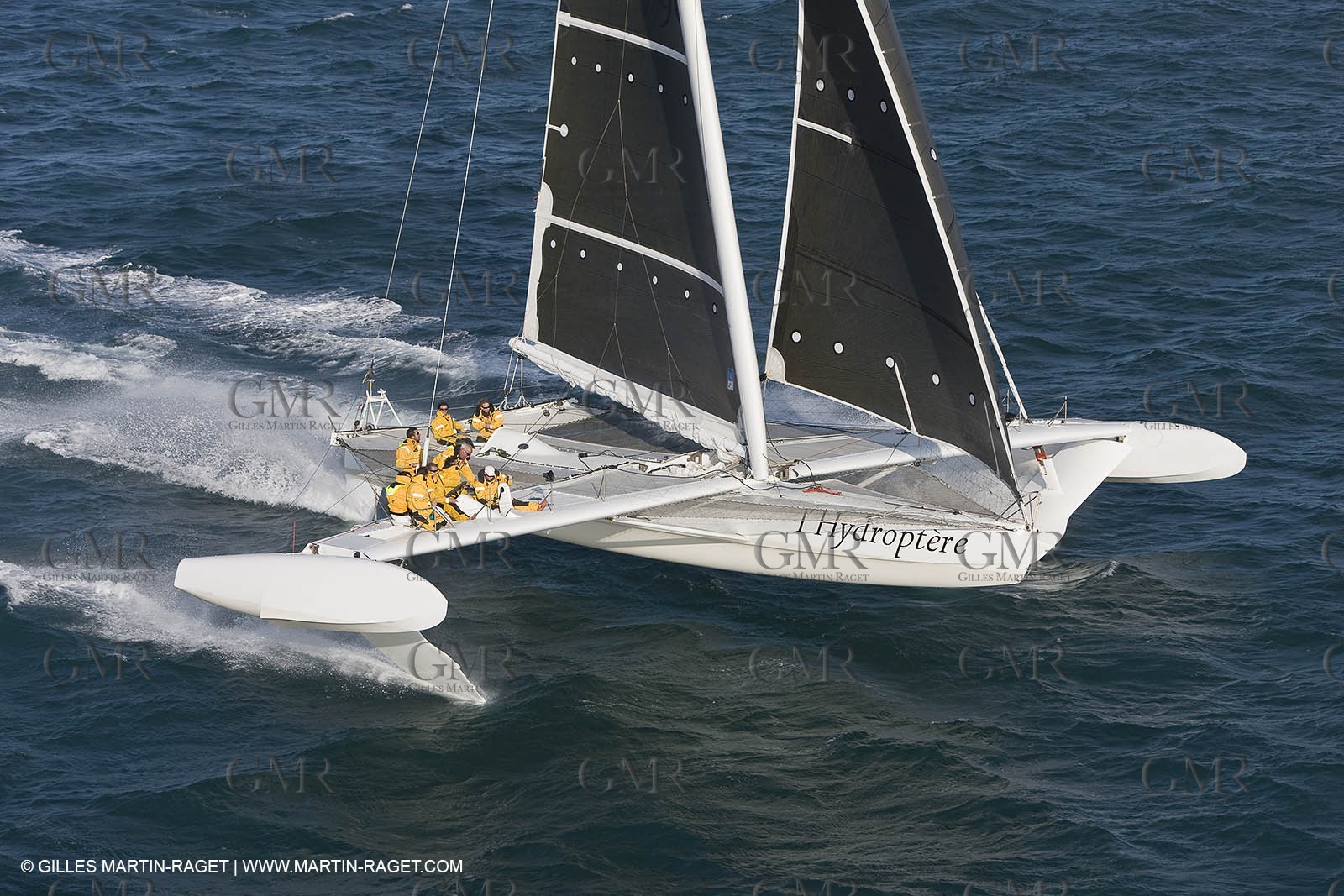 03 10 2008 - Fos   mer (FRA, 13) - L'Hydroptère - Speed record attempt