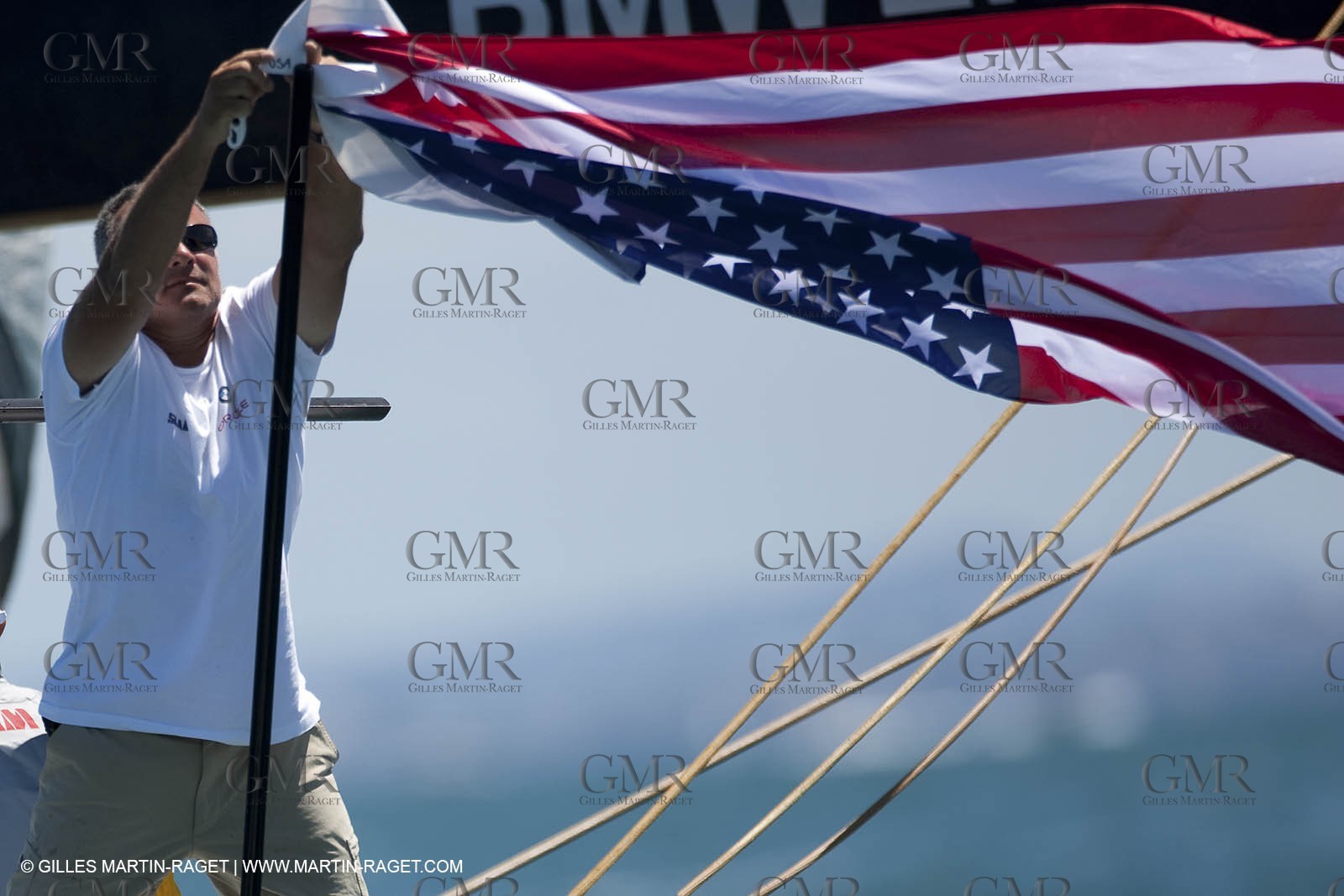 21 01 2009 - Auckland (NZL) -  Louis Vuitton Pacific Series - BMW ORACLE Racing - Training