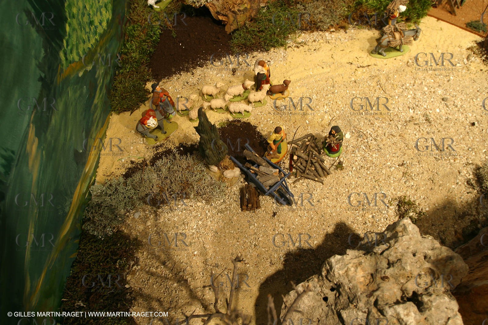 Great crib from les Saintes Maries de la mer (FRA, 13) for Christmas, December 2010