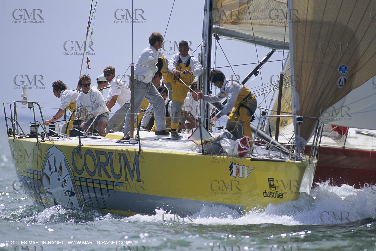 Sailing, Yacht Racing, Admiral's Cup, Cowes Week, Corum Sailing Team