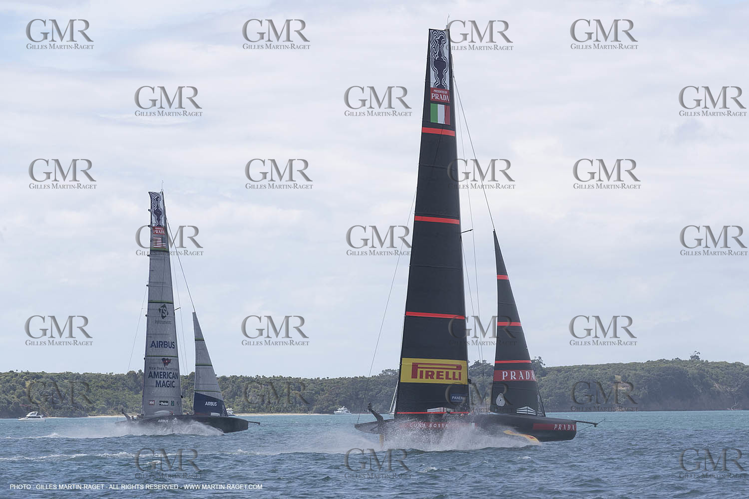 08 12 2020 - Auckland (NZL) - 36th America's Cup - Practice Sessions - Day 1