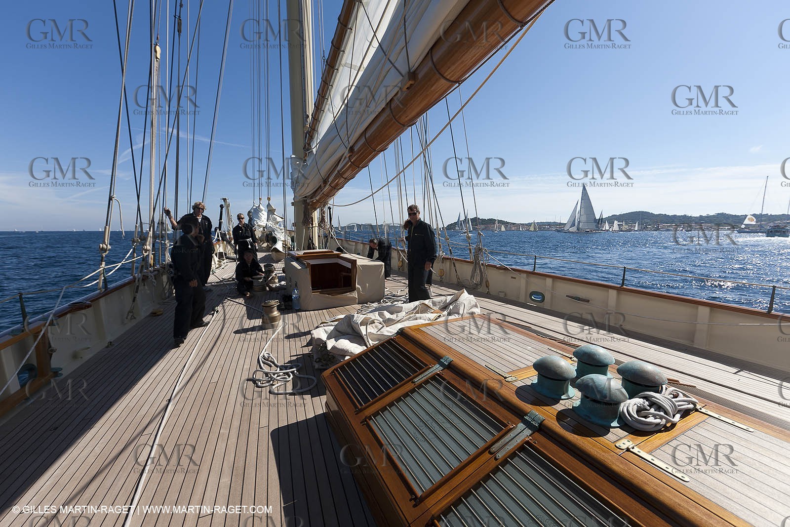 30 09 2010 - SainTropez (FRA,13) - Voiles de Saint Tropez 2010 - A bord Atlantic