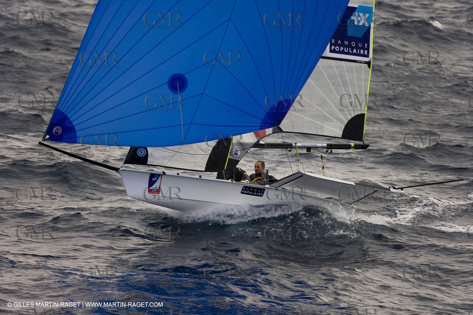 26 04 2007 - 2007 Semaine Olympique Française - Hyères (South of France) - Day 5 - Team France - 49er - Dyen-Rocherieux