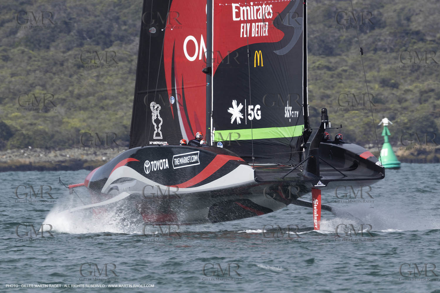 Auckland, New Zealand, 36th America's Cup, november 2020 trainings