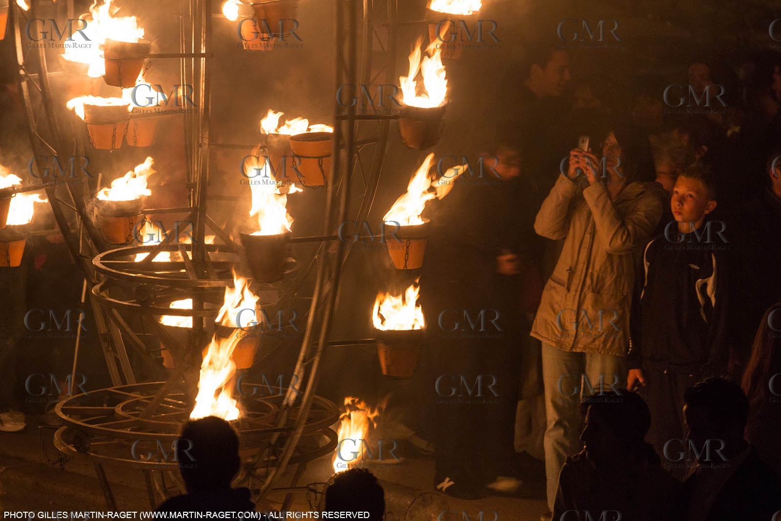 03 05 2013 - Marseille (FRA,13) - Marseille Provence 2013, Historical port Illumination by Company Carabosse
