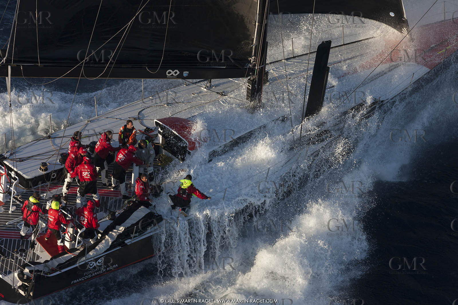 09 10 2017, Calvi (FRA,20), VOR 70 Babsy, Tentative de record autour de la Corse à la voile, skipper Franck Cammas