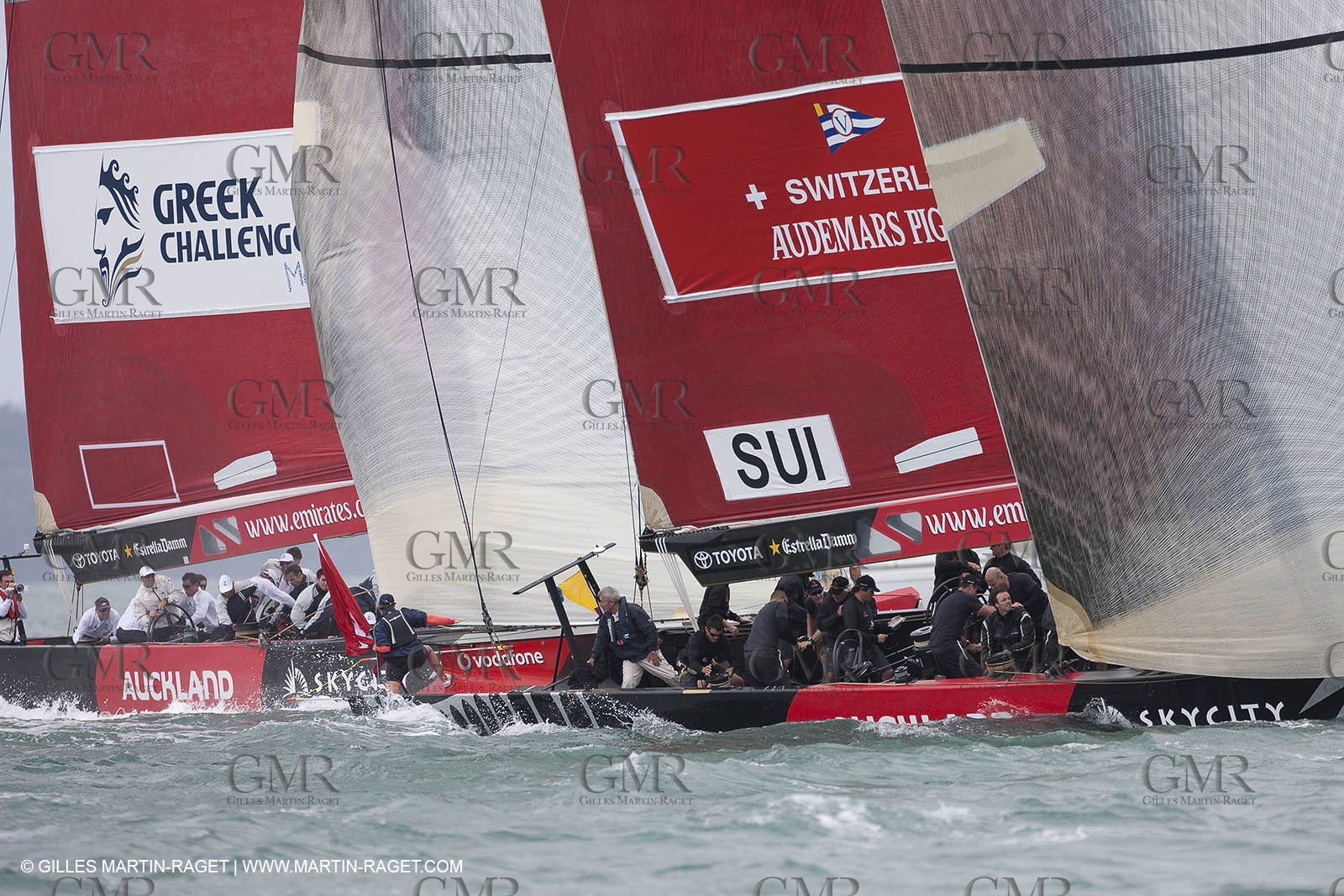30 01 2009 - Auckland (NZL) -  Louis Vuitton Pacific Series -  Racing Day 1