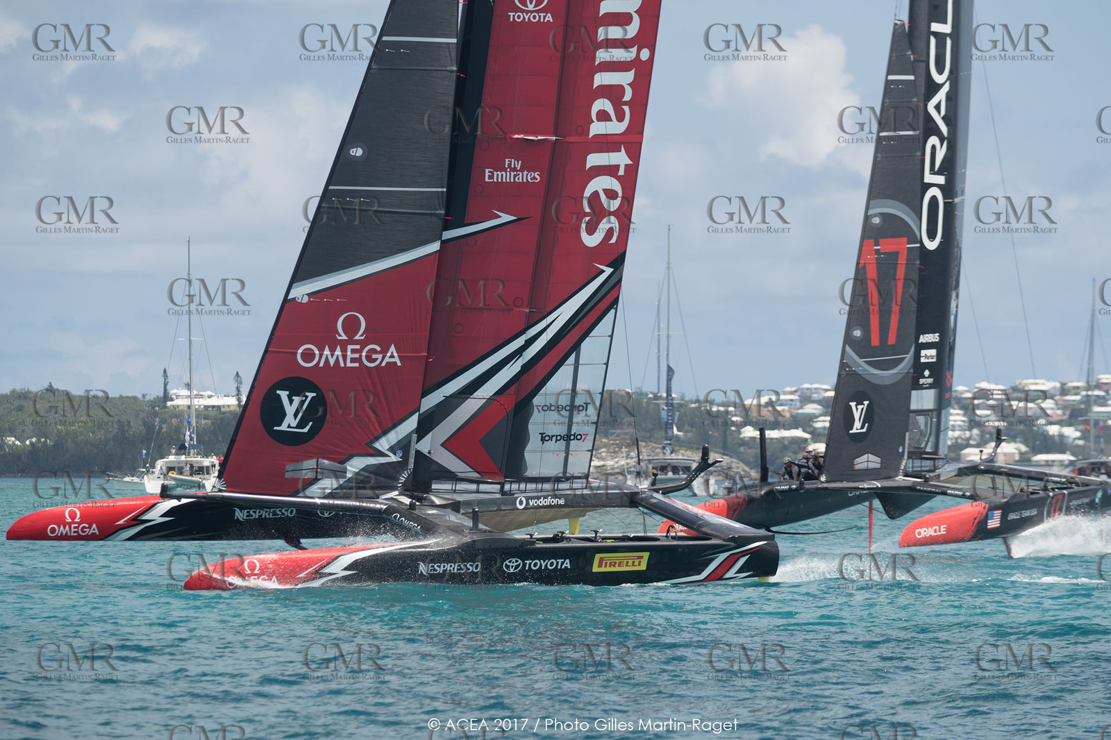 17 06 2017 - Bermuda (BDA) - 35th America's Cup 2017 - 35th America's Cup Match Presented by Louis Vuitton, Race day 1