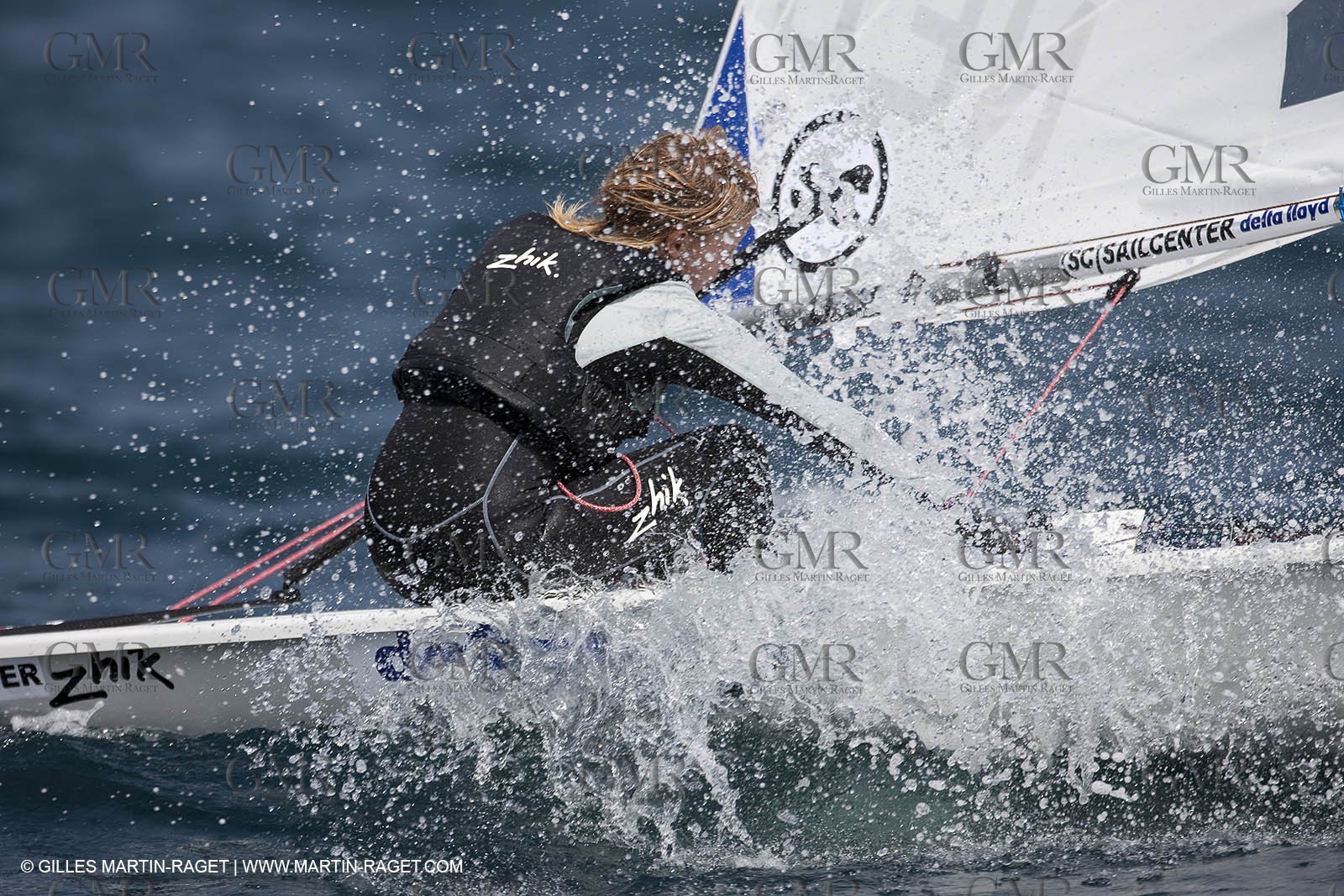 20 04 2010 - Hyères (FRA,83) - SOF 2010 - ZHIK Team - Laser femmes - Marit Bouwmeester