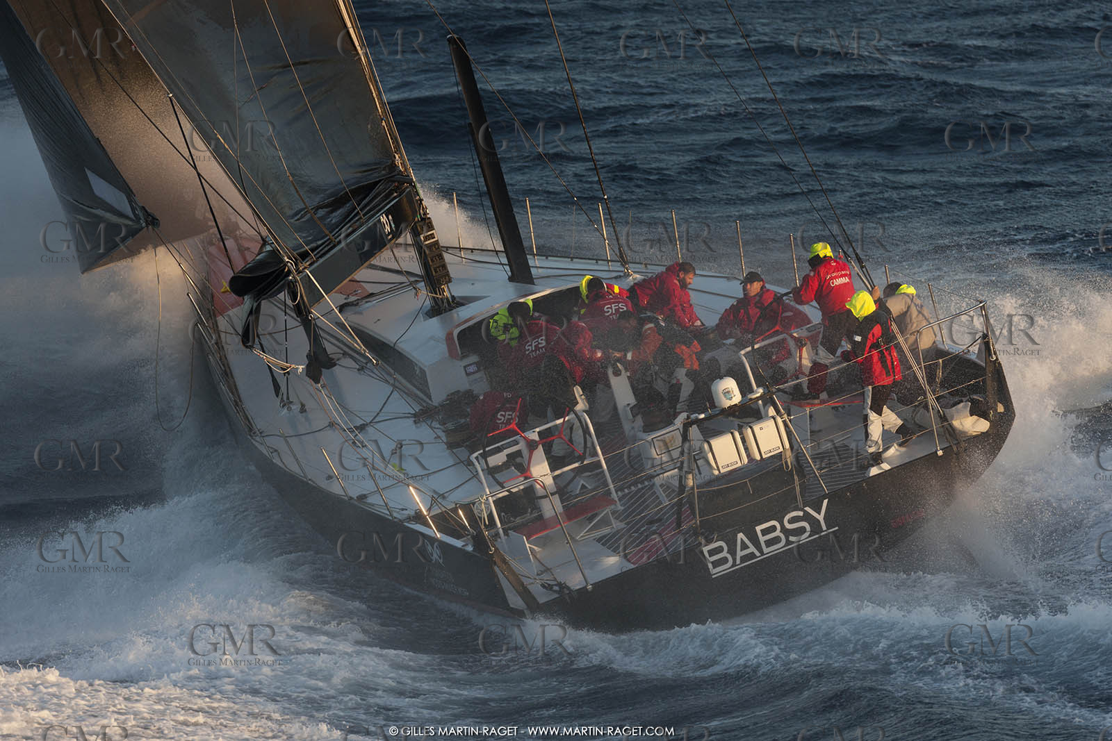09 10 2017, Calvi (FRA,20), VOR 70 Babsy, Tentative de record autour de la Corse à la voile, skipper Franck Cammas