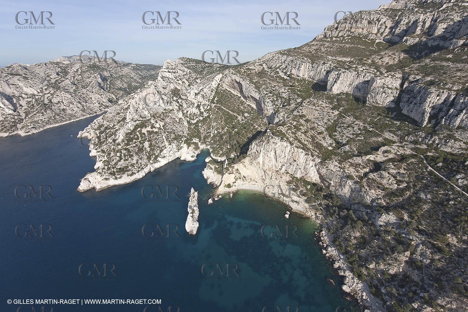 10 03 2009 - Marseille (FRA, 13) - Calanques - Sugitton - Les Pierres Tombées