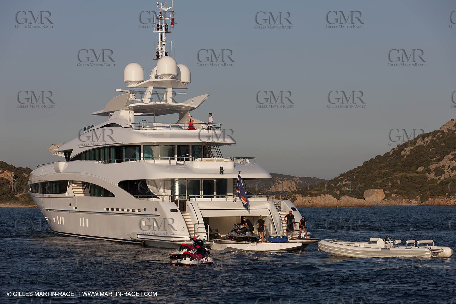 18 08 2011 - La Maddalena (ITA, Sardinia) - Motor yacht Inception