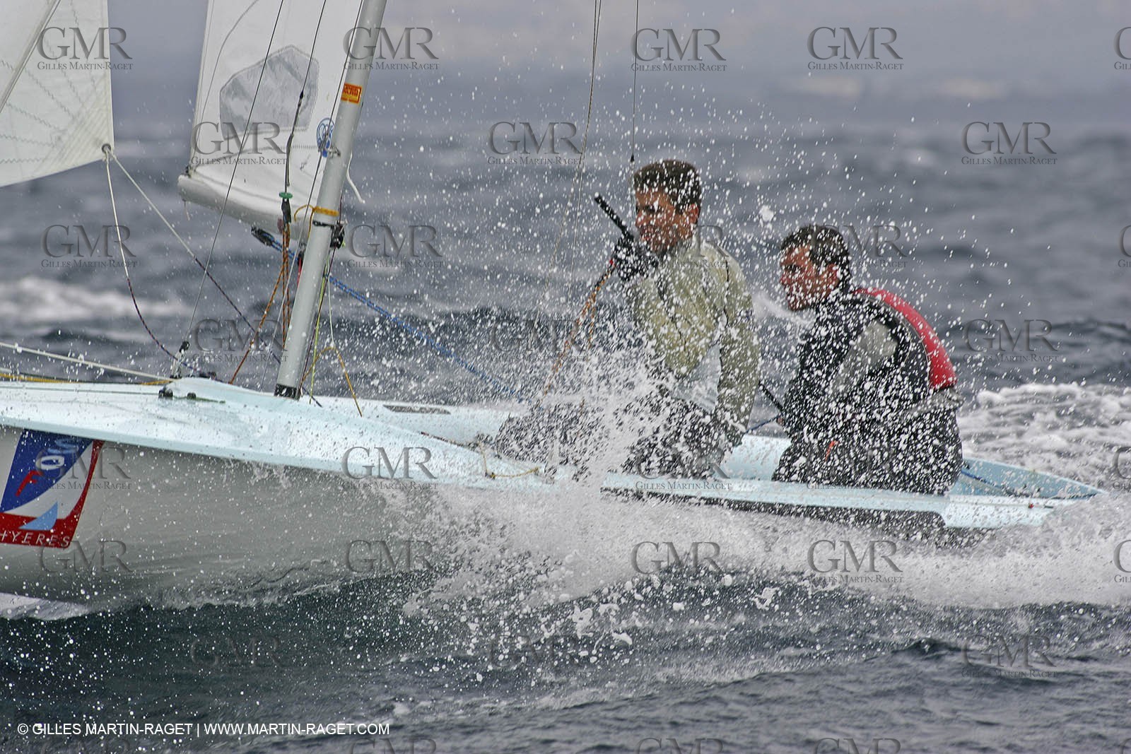 Semaine Olympique Française de Voile 2005 - Jour 1 - 470
