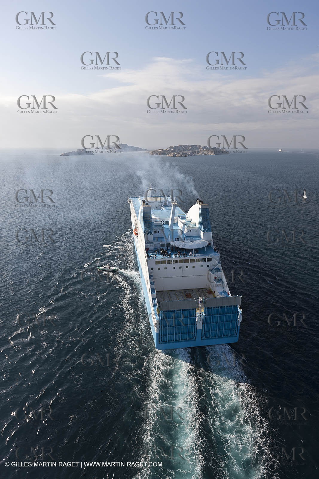 14 01 2012 - Marseille (FRA,13) - La Meridionale shipping company - the Piana off Marseille and the Calanques