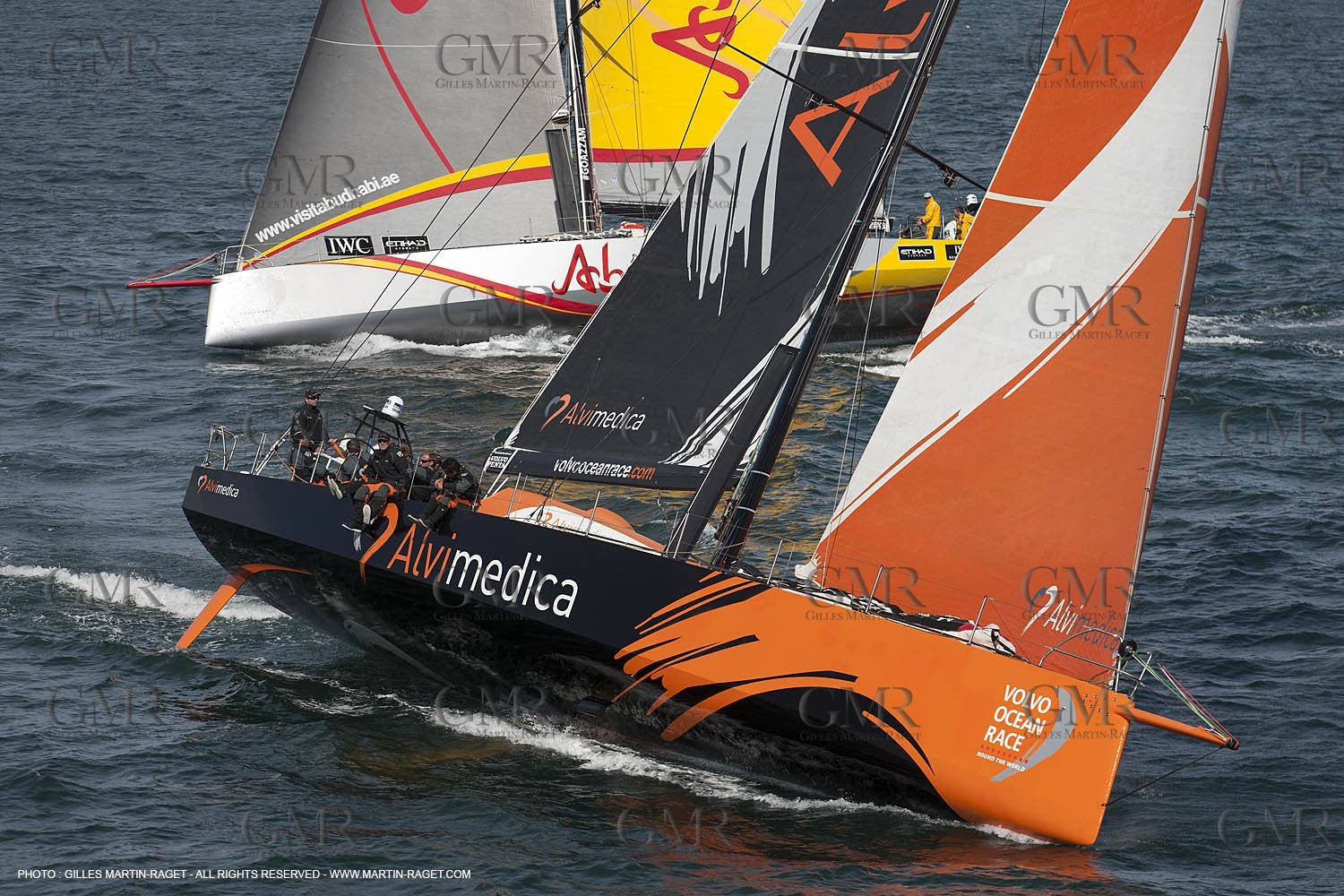 Volvo Ocean Race 2014-2015 - Abu Dhabi Ocean Racing - Team Alvimedica - Lisbon (POR) - 25 04 2014