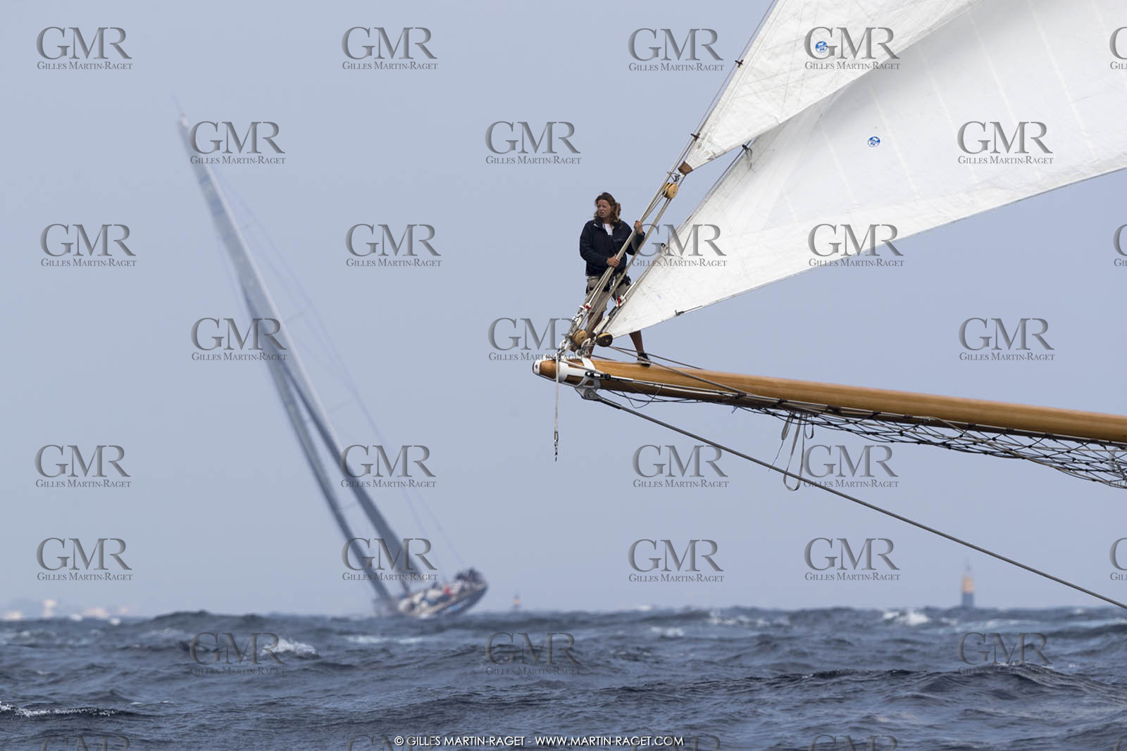 01 10 2017, Saint-Tropez (FRA,83), Les Voiles de Saint-Tropez 2017, Entrainements libres et arrivée de la Coupe du Yacht Club de France