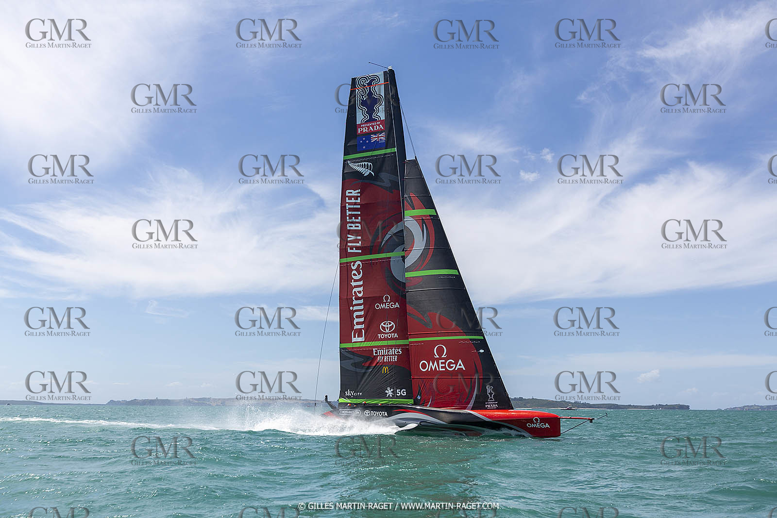 12 01 2021, Auckland (NZL), 36th America's Cup, Practice Racing