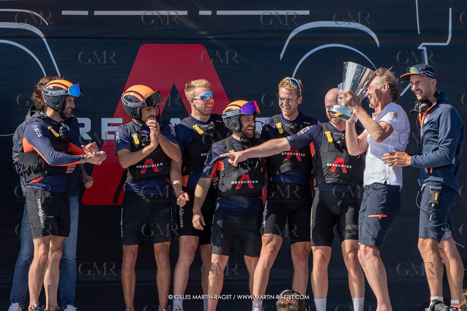 04 10 2024, Barcelona (ESP), 37th America's Cup, Louis Vuitton Cup Final, Race Day 7