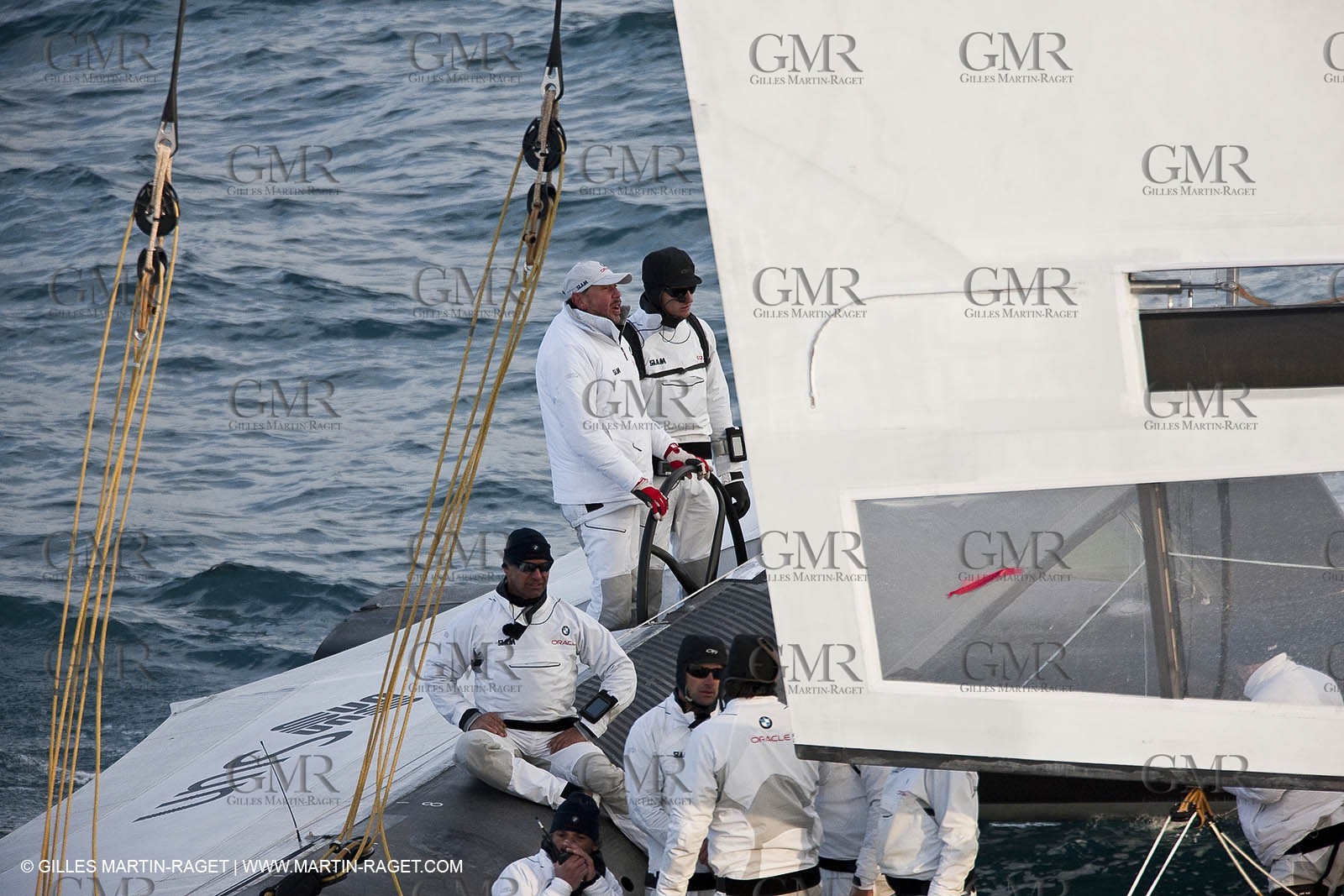 11 02 2010 - Valencia (ESP) - 33rd America's Cup - BMW ORACLE Racing - Day off 2
