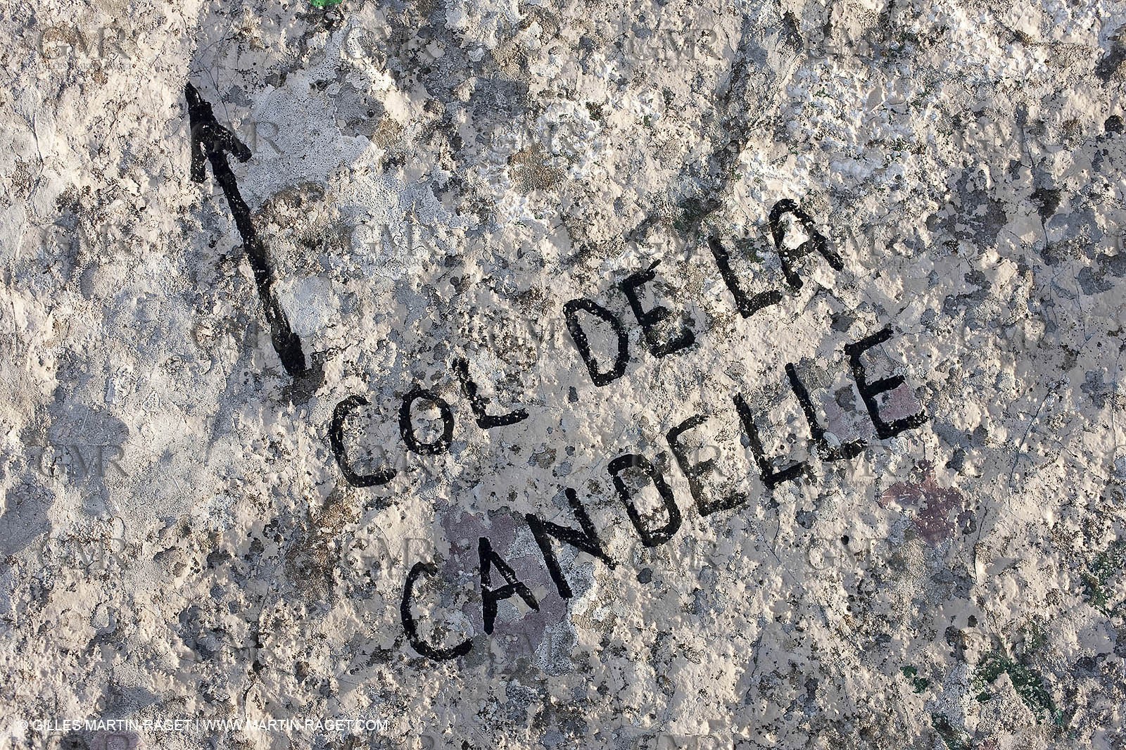 30 04 2009 - Marseille (FRA, 13) - Les Calanques - At the summit of Mount Puget
