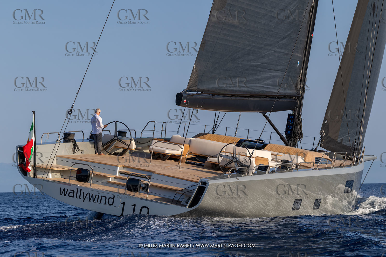 07 08 2025, Porto Cervo (ITA), Wally Yachts, Wallywind 110  2