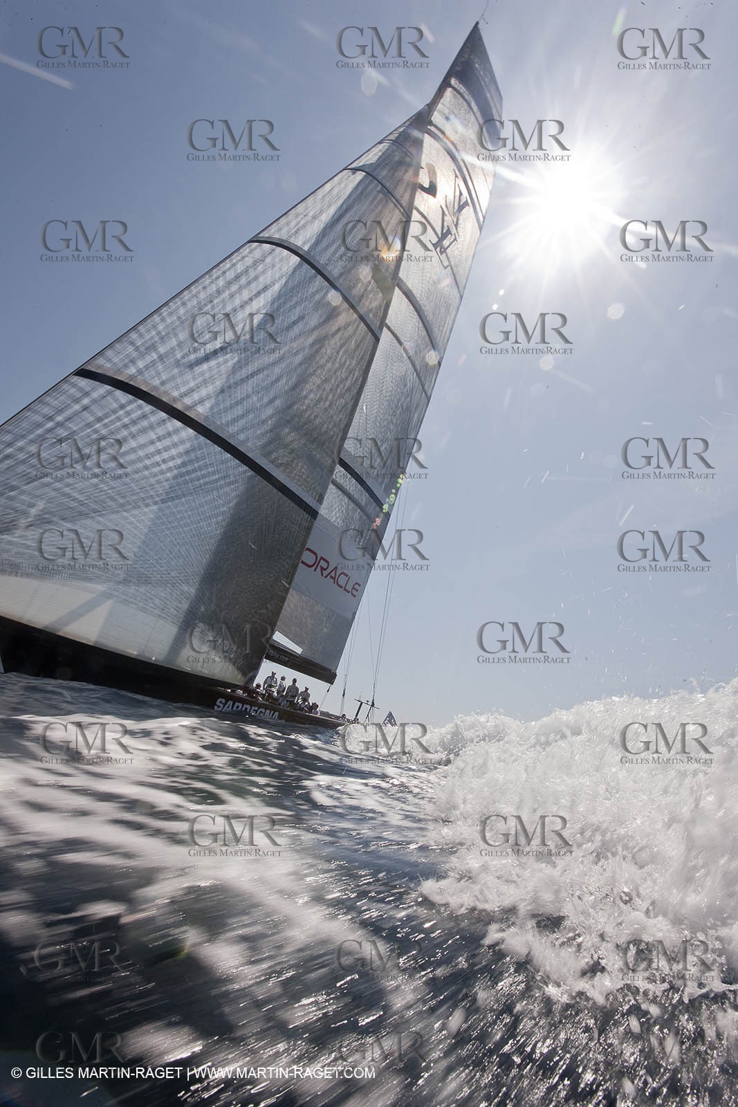 23 05 2010 - La Maddalena (ITA, Sardinia) Louis Vuitton Trophy - BMW ORACLE Racing - Racing Day 2