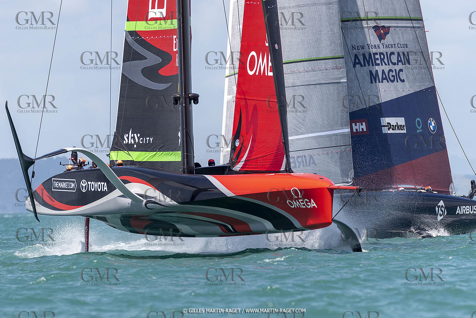 12 01 2021, Auckland (NZL), 36th America's Cup, Practice Racing
