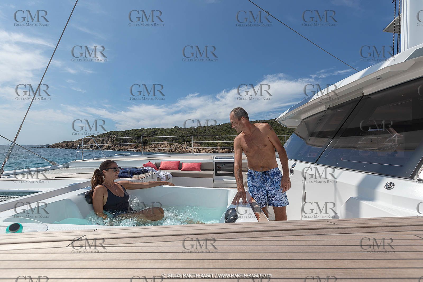 30 08 2018, Porto Vecchio (FRA, South Corsica) Chantier Fountaine-Pajot, Alegria 67