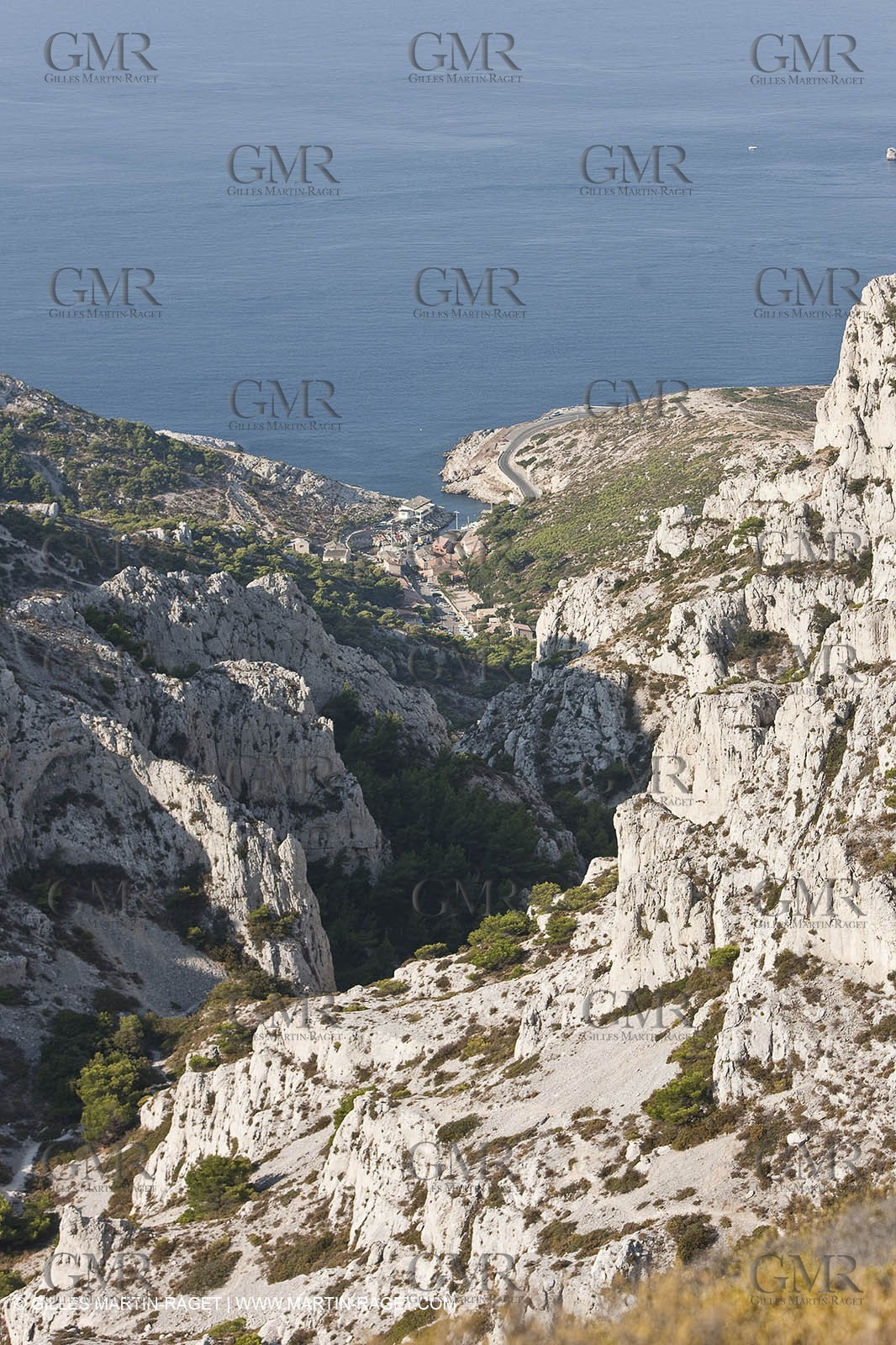 10 09 2009 - Marseille (FRA, 13) - Les Calanques - Massif de Marseilleveyre- Vallon de Mougranier -Vallonl Saint Michel - Callelongue