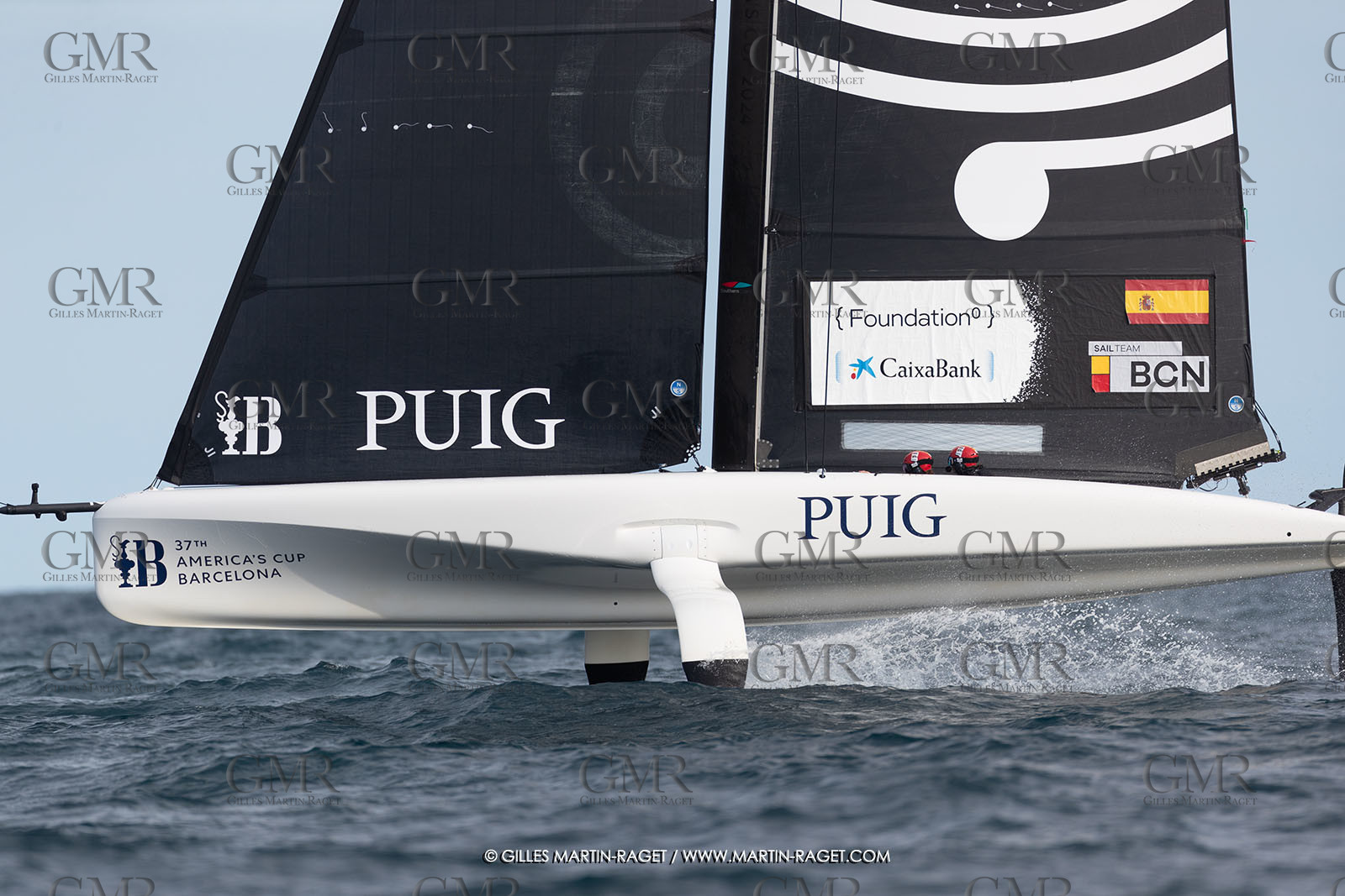 11 10 2024, Barcelona (ESP), Louis Vuitton 37th America's Cup, Puig Women America's Cup, semi finals