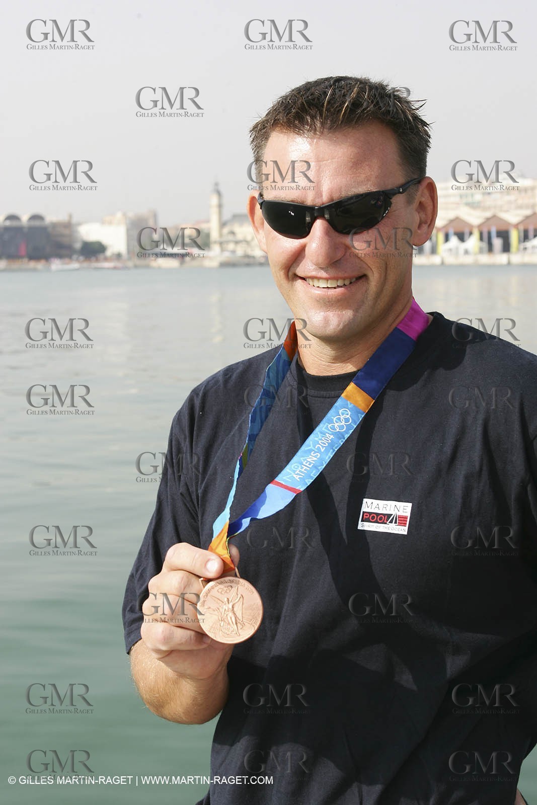 Xavier Rohart and his Star Bronze medal