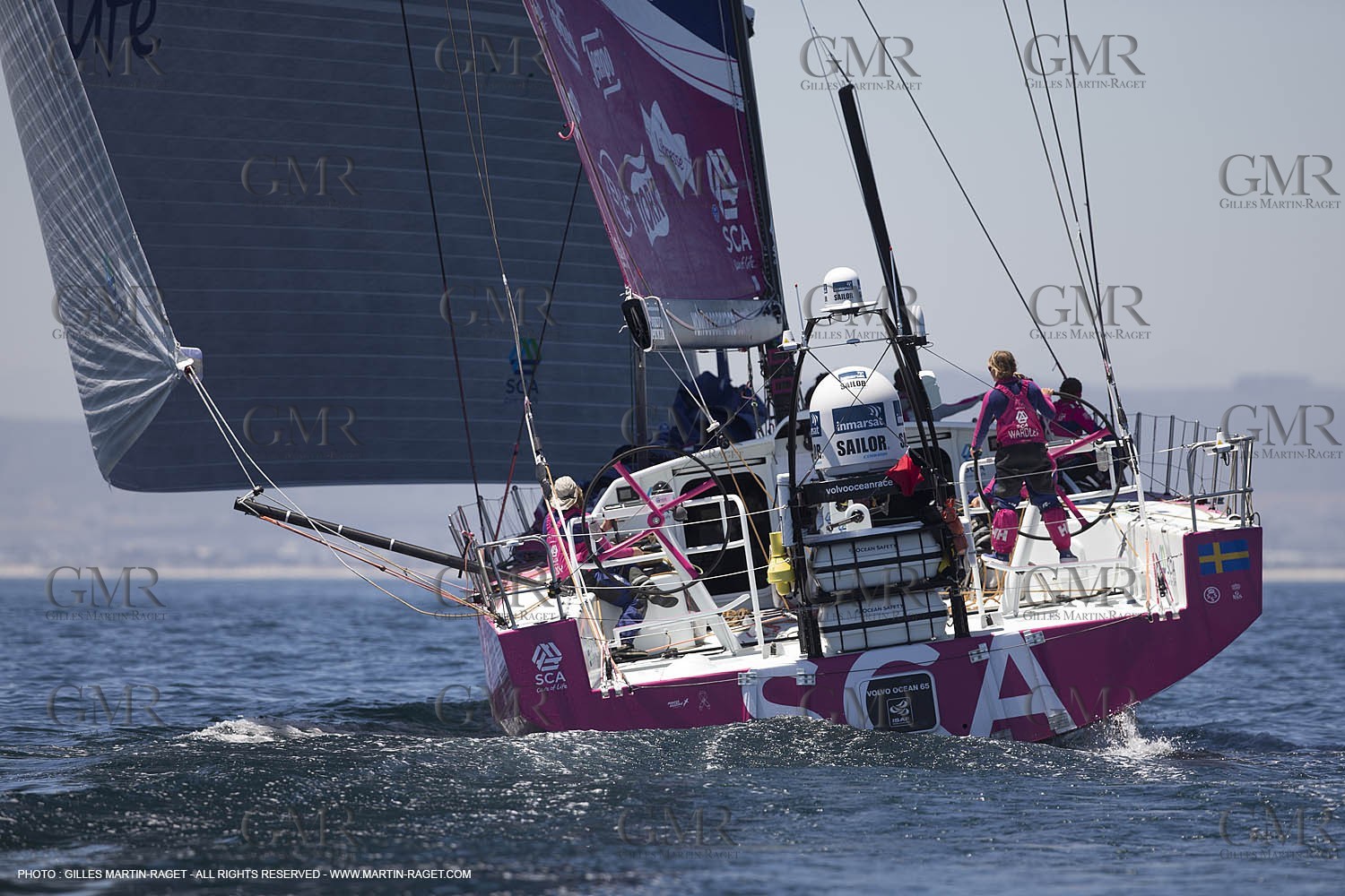 07 11 2014, Capetown (ZAF), Volvo Ocean Race 2014-15, Arrivals Team SCA