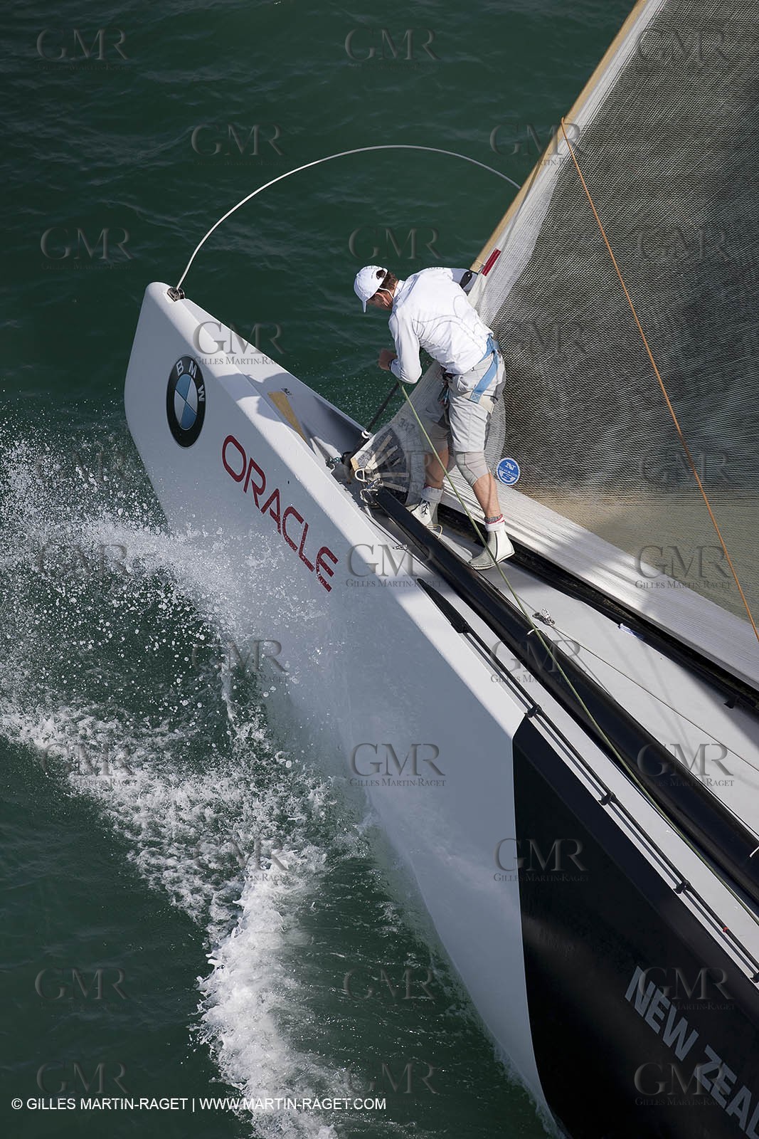29 01 2009 - Auckland (NZL) -  Louis Vuitton Pacific Series - BMW ORACLE Racing - Training