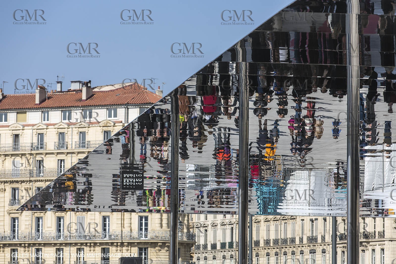 02 02 2013,  Marseille, FRA, 13, Inauguration de l'ombrière et du Vieux Port semi-piétonnier